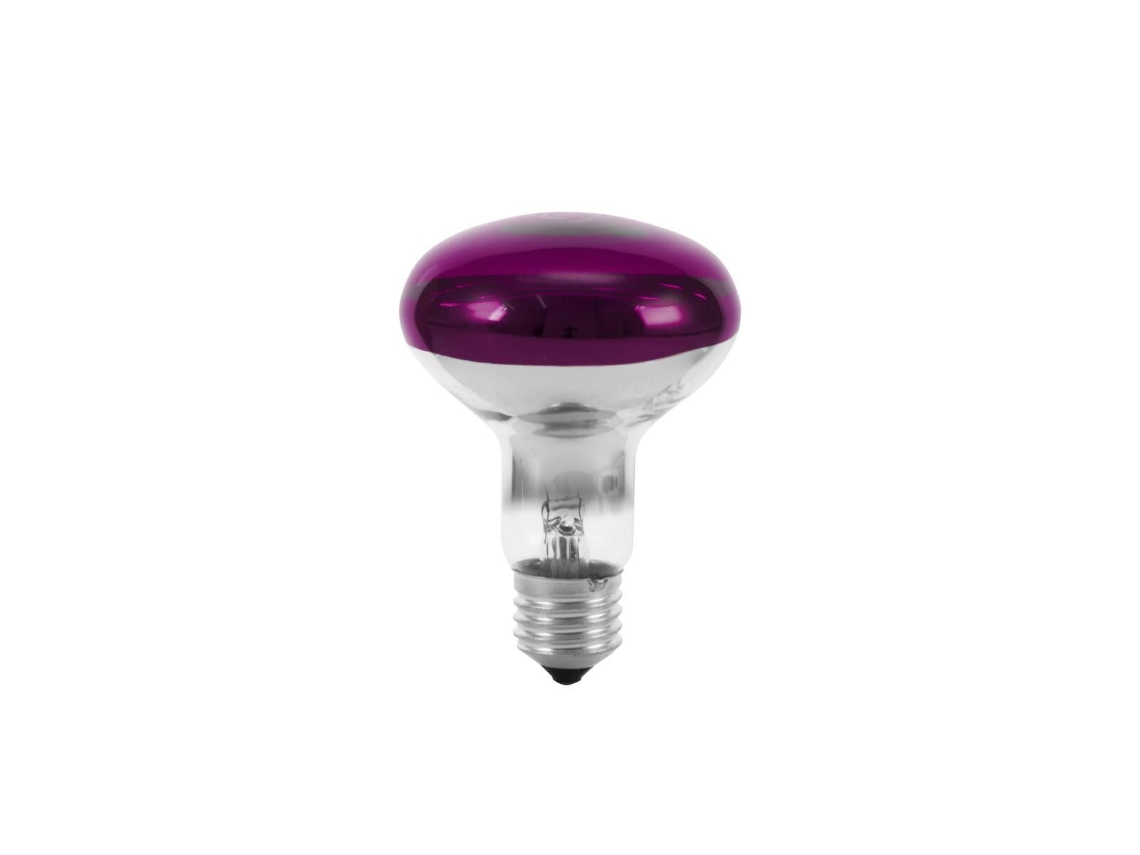 OMNILUX Spezialleuchtmittel OMNILUX R80 230V/60W E-27 violett, E27, Purple/violett