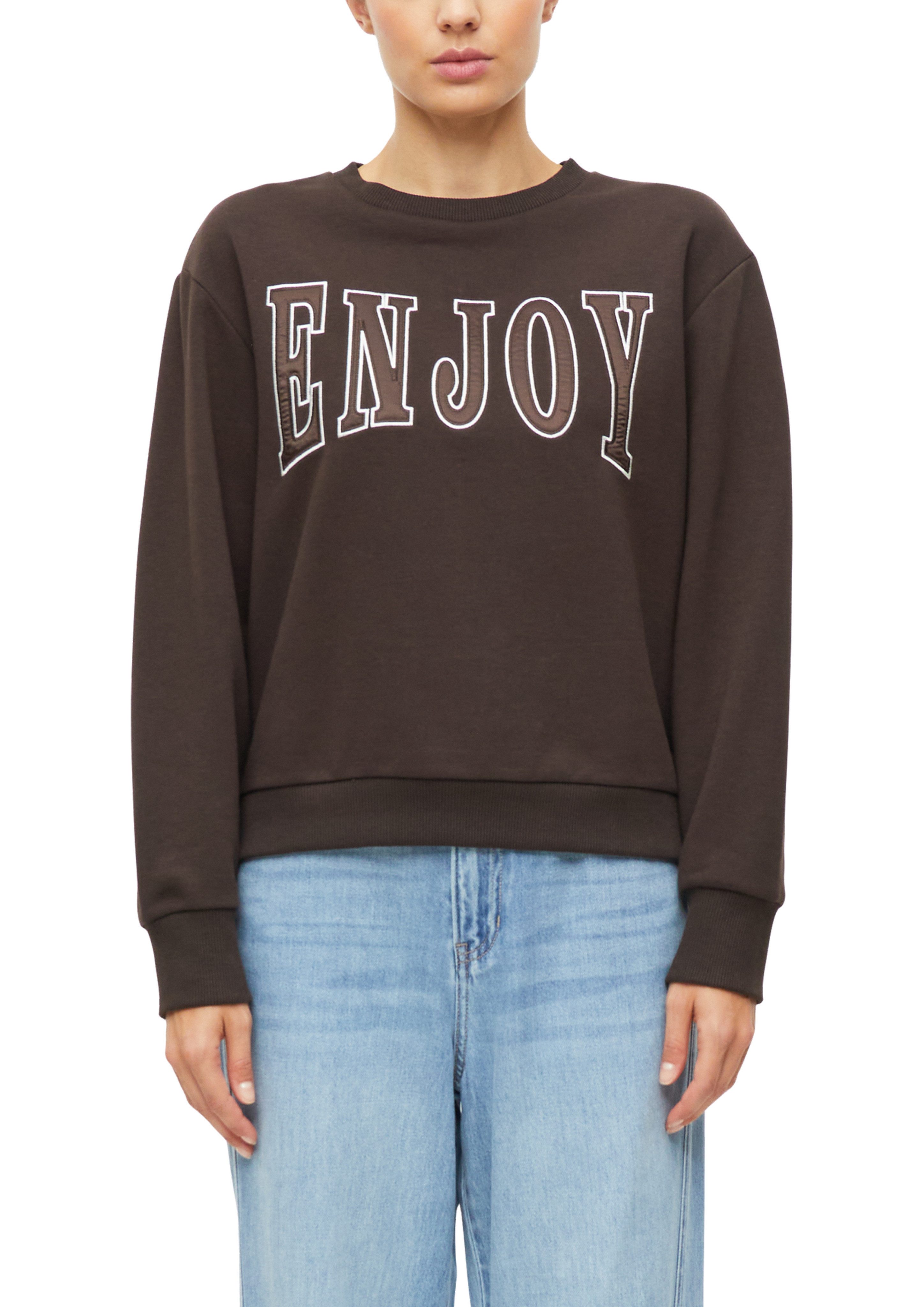 s.Oliver Sweater in Streifen-Optik / Rundhals