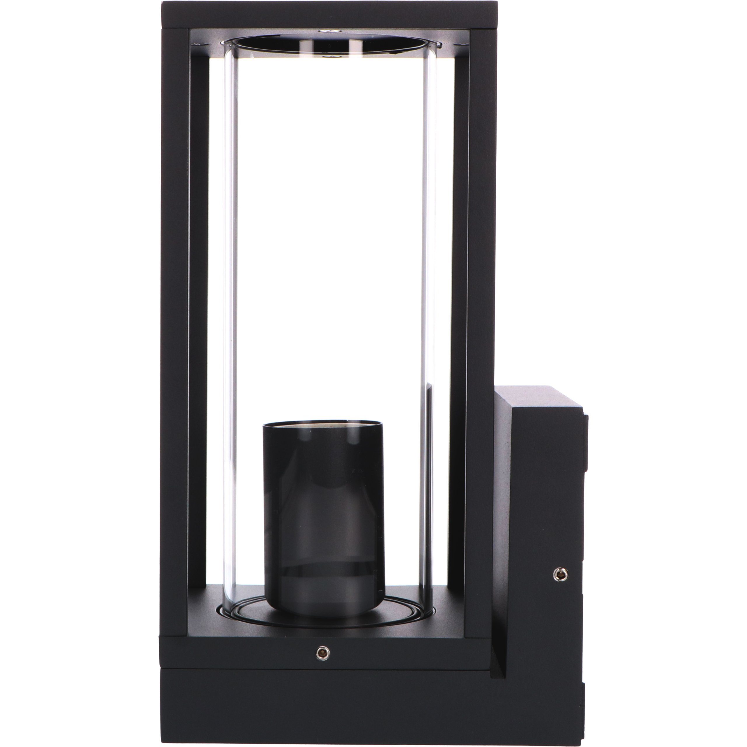 LED, schwarz 1x IP44 light LED LED's Außen-Wandleuchte Außen-Wandleuchte, E27 1000667