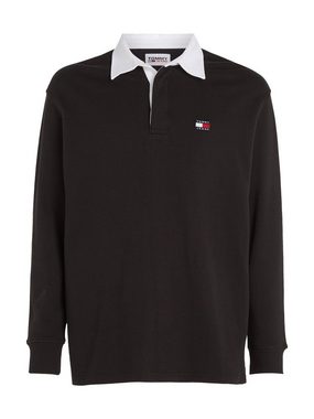 Tommy Jeans Langarm-Poloshirt TJM BADGE RUGBY