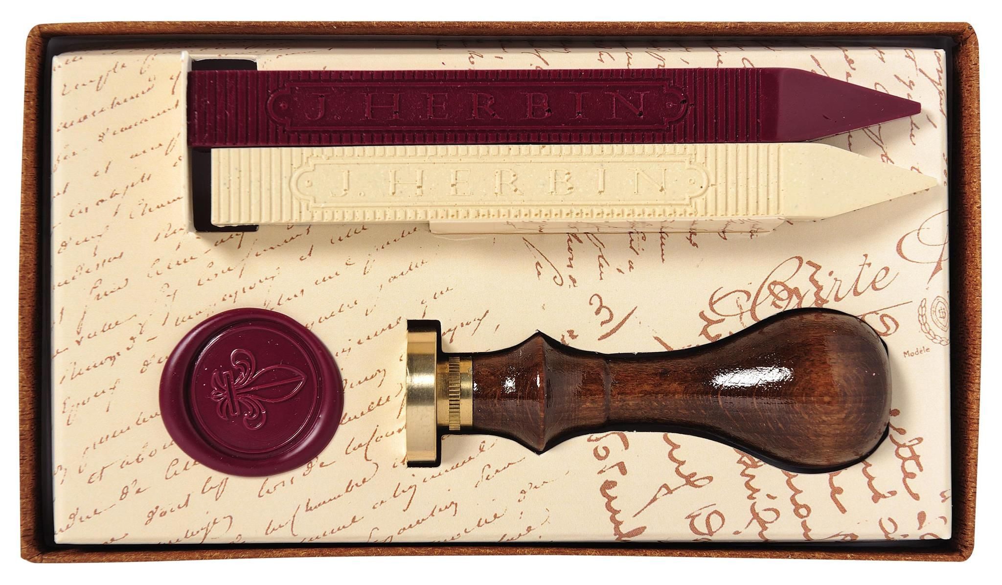 Herbin Stempel Herbin Siegel Set Lilie 2 Sg Siegellac rt