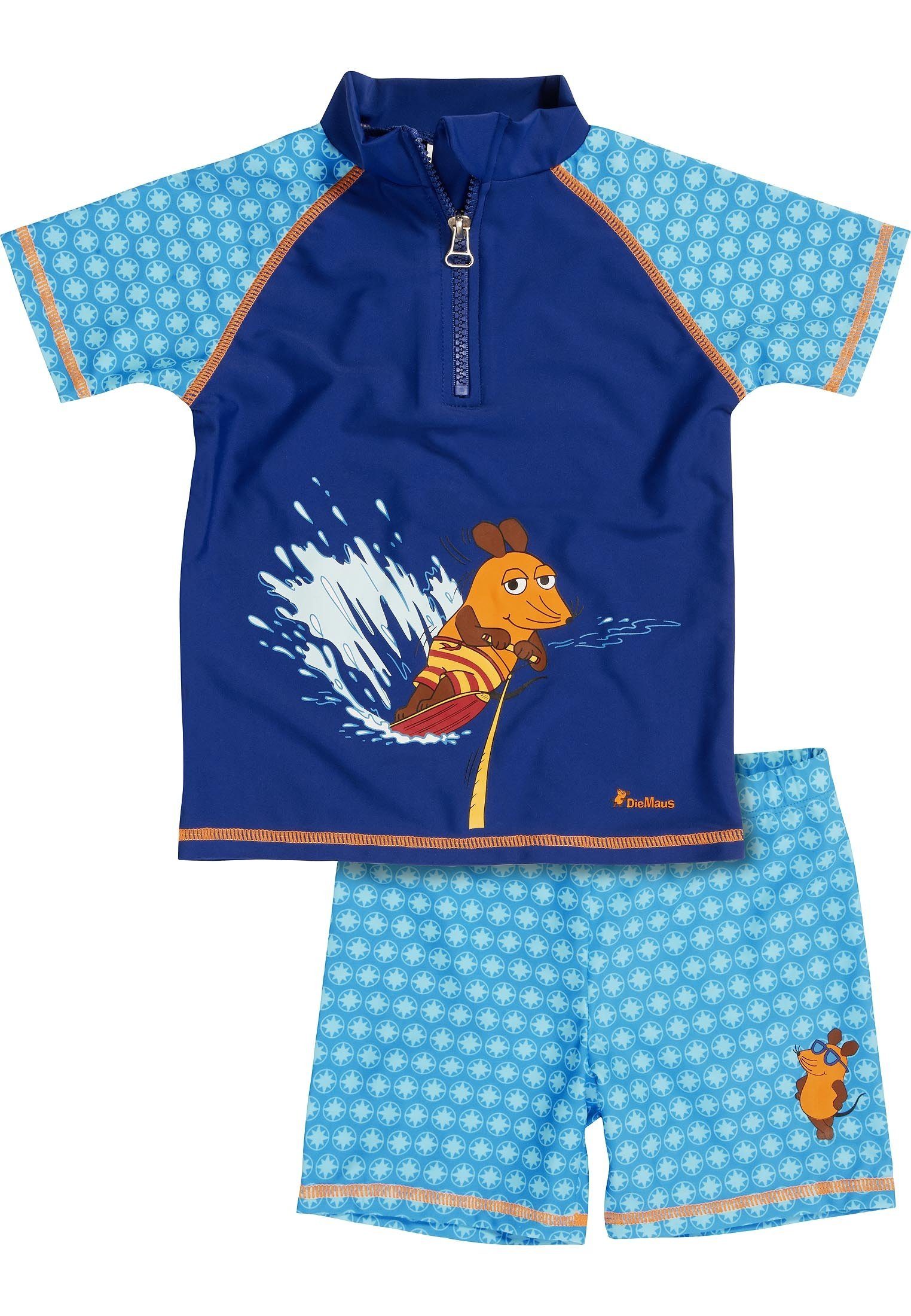 Playshoes Badeanzug UV-Schutz Bade-Set DIE MAUS