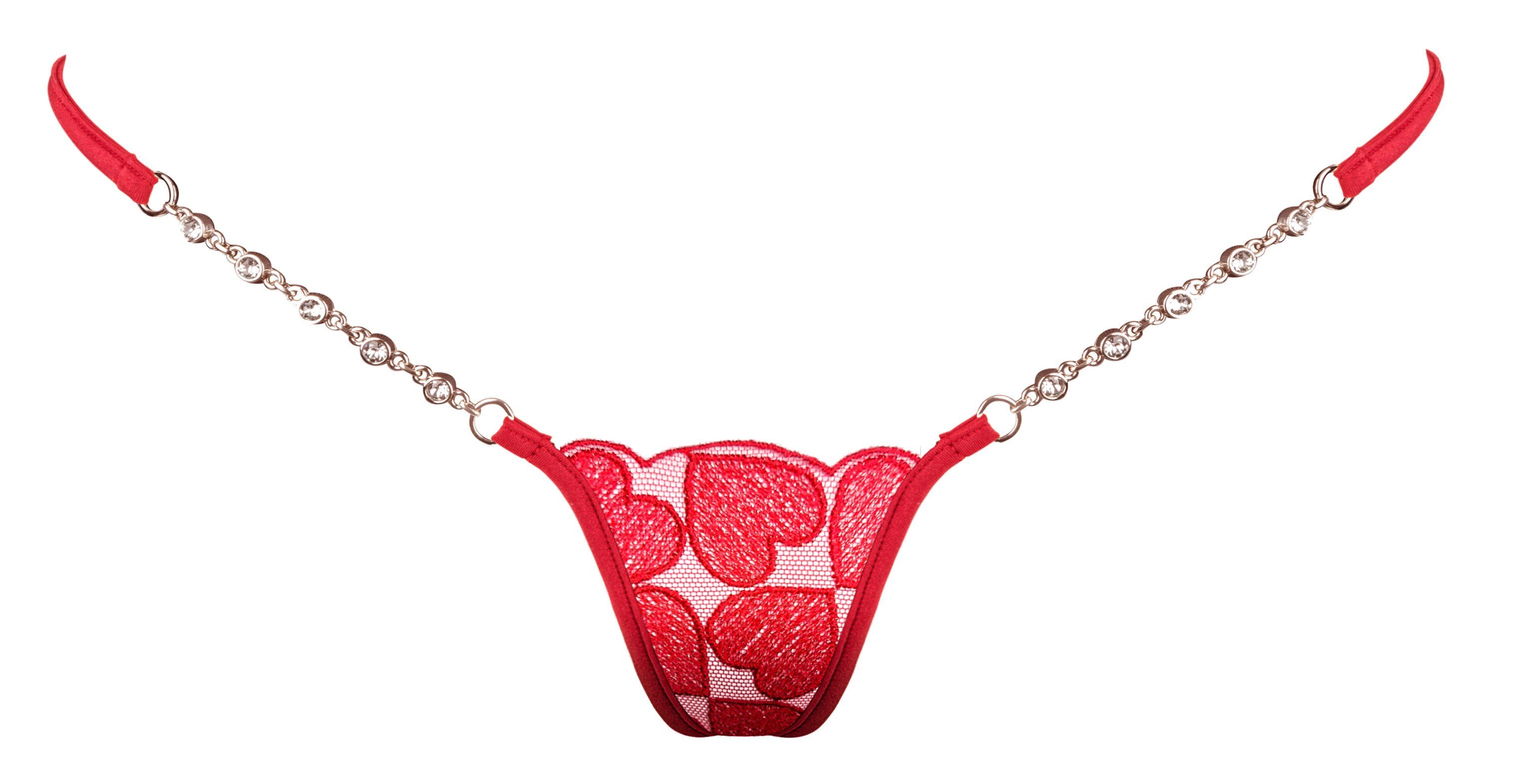 Lucky Cheeks Ministring Queen of Hearts Micro LC301QHLMG