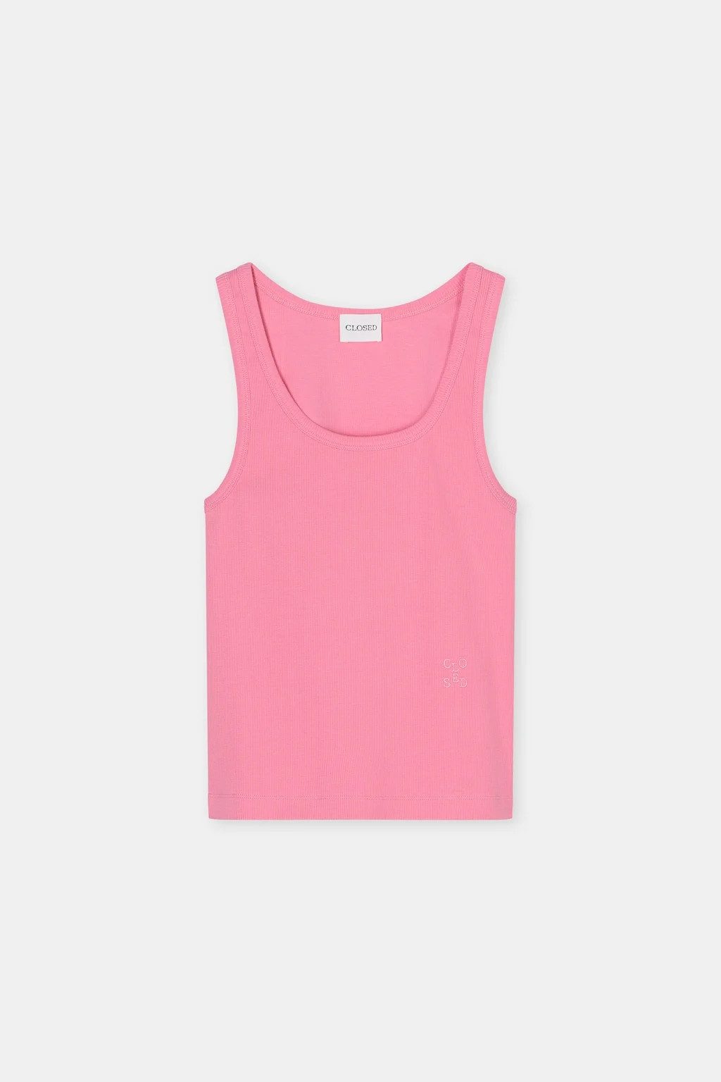 CLOSED Kurzarmshirt Tanktop aus Baumwolle