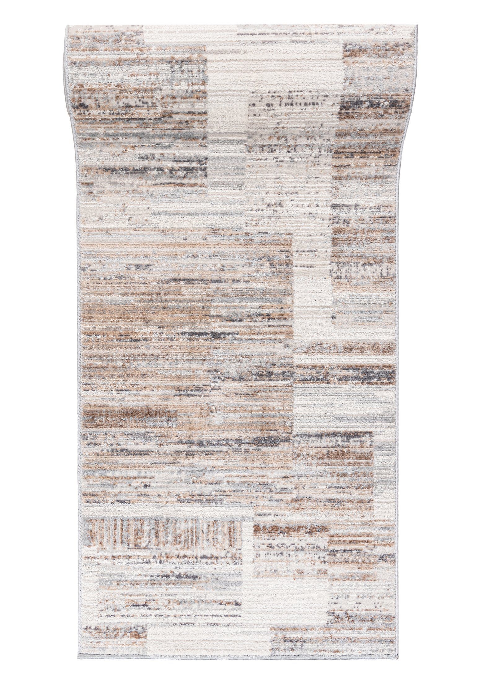 Mazovia Läufer Läufer FlurLäufer Modern für Vorzimmer Schlafzimmer - Abstrakt Muster, 60 x 100 cm, Kurzflor, Meterware