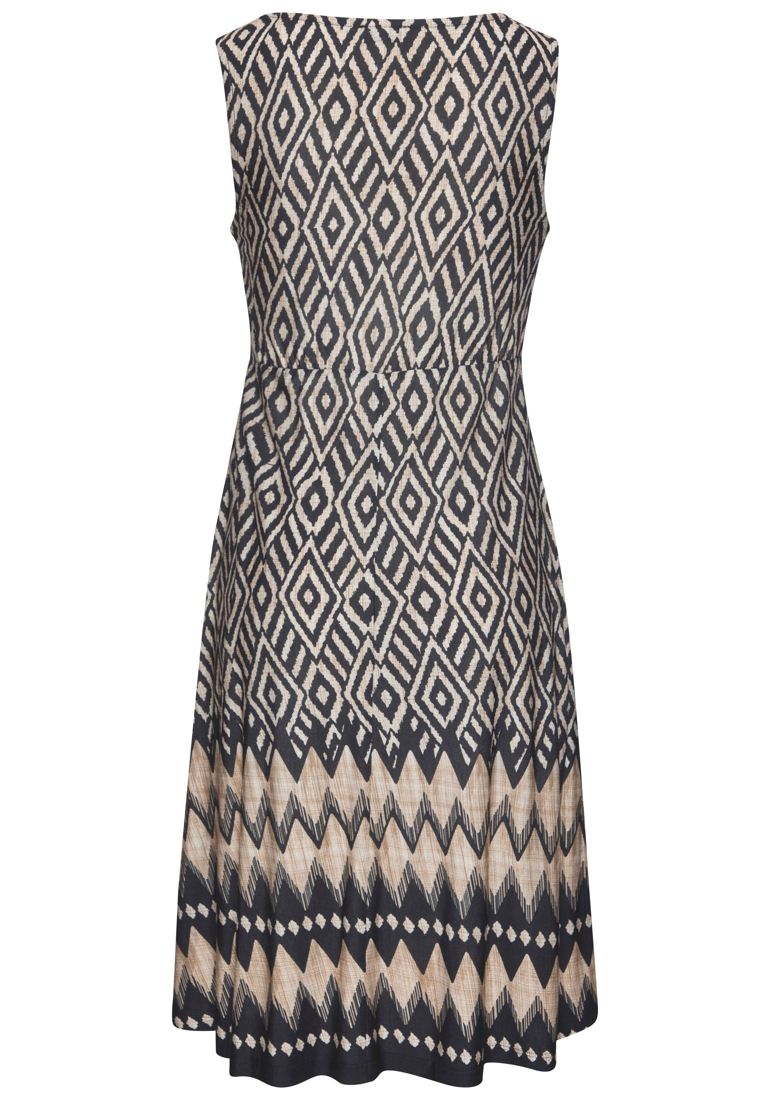 Buffalo Jerseykleid mit Bindeband, sommerliches Trägerkleid, Strandkleid