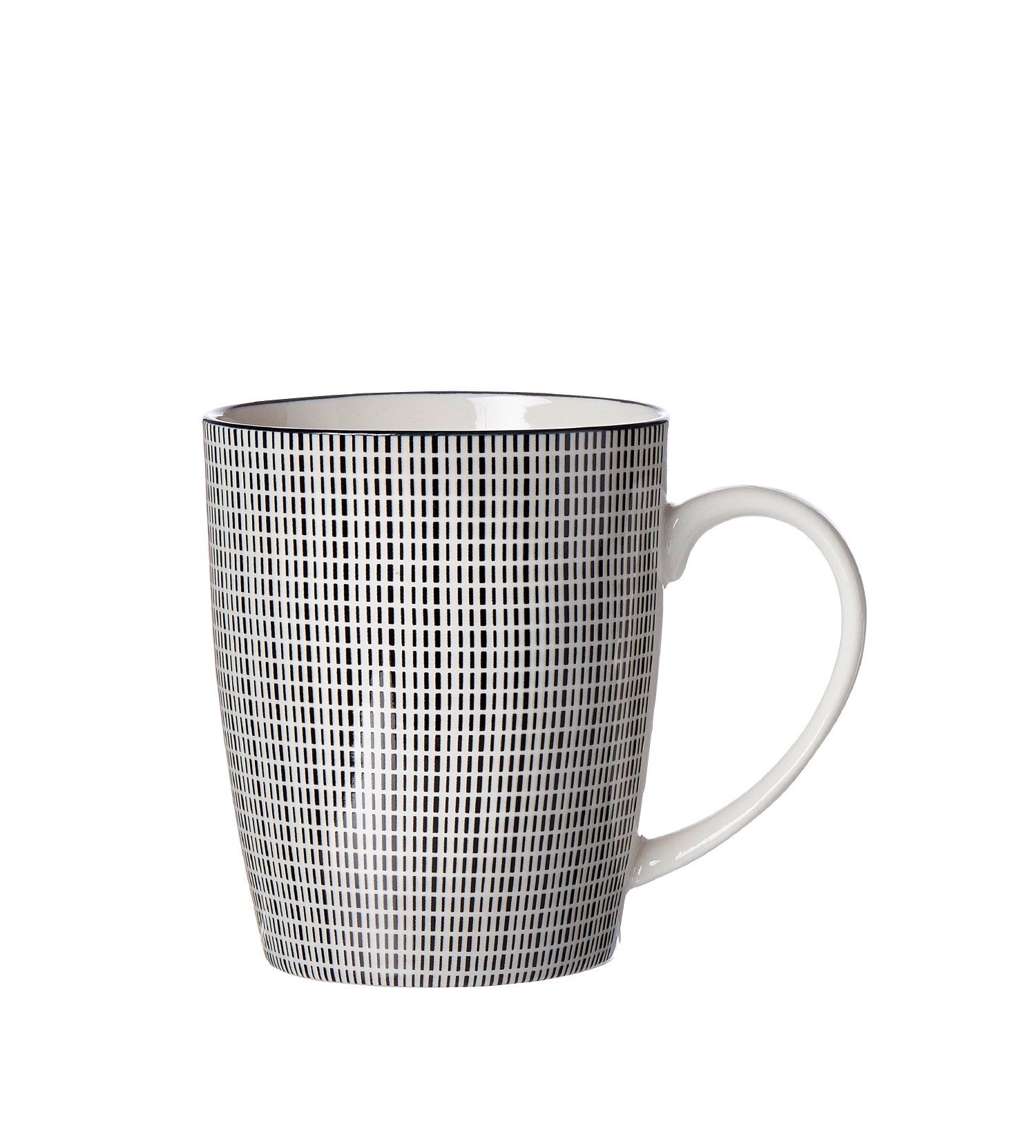 Ritzenhoff & Breker Becher Takeo Stripes Kaffeebecher, 1-tlg., Porzellan