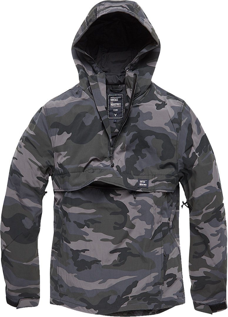 Vintage Industries Motorradjacke Shooter Anorak wasserdicht