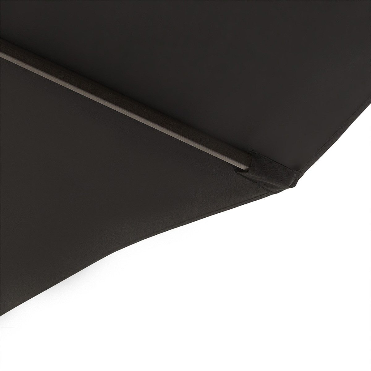 XDeer Sonnenschirm Sonnenschirm mit Handkurbel Doppelsonnenschirm Marktschirm, Gartenschirm 460 x 270 x 240 cm für Strand Balkon Schwarz