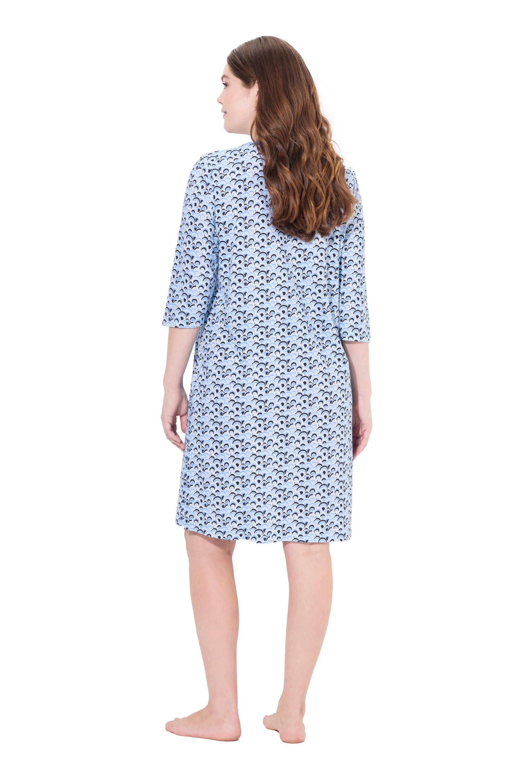 Ulla Popken Bigshirt Bigshirts 2er-Pack V-Ausschnitt Langarm