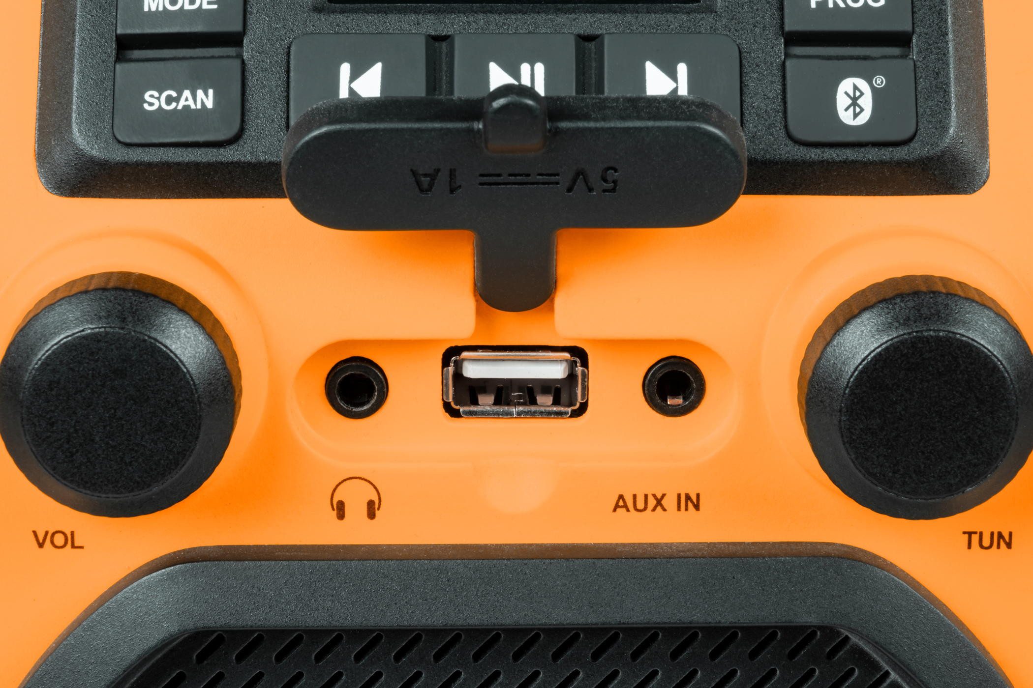 Thomson Bluetooth portables Radio Baustellenradio WKR60BT orange TH389463 Radio