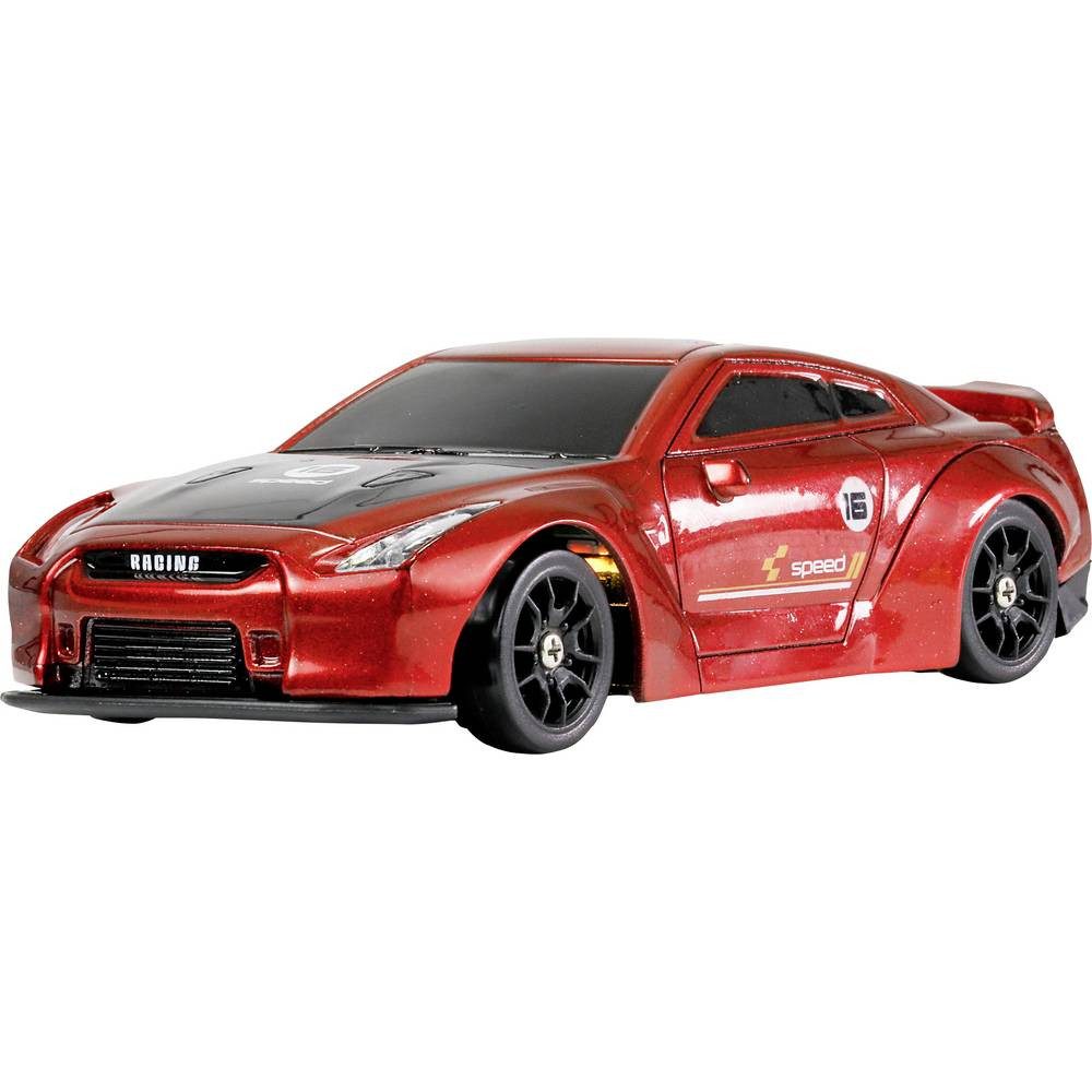 Amewi RC-Auto Drift Sport GTR Rot Brushed 1:43 RC Modellauto Elektro Sportwagen