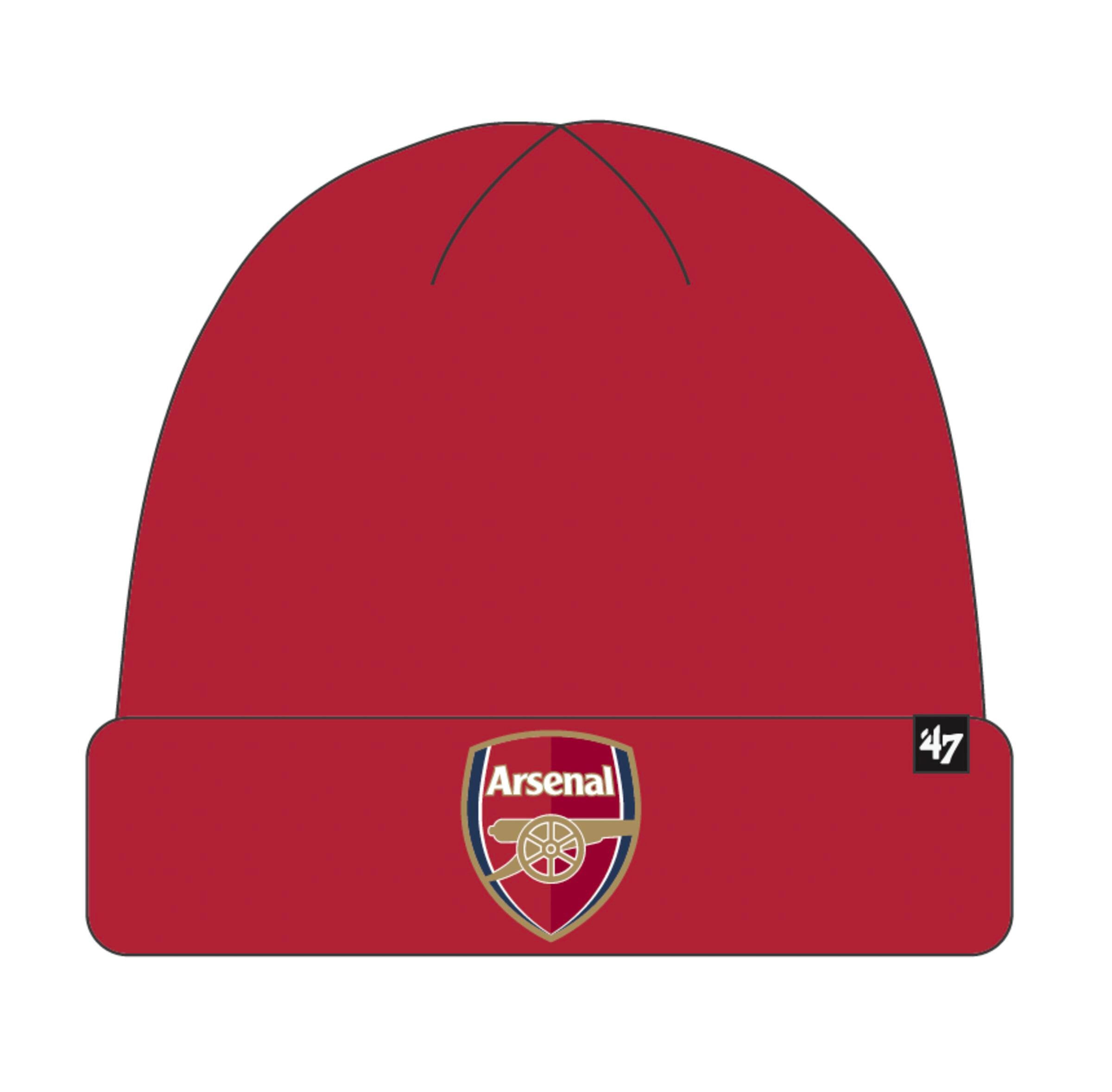 '47 Brand Beanie '47 Brand Beanie EPL Arsenal FC Raised '47 CUFF KNIT Red (Beanie, Strickmütze, Beanie)