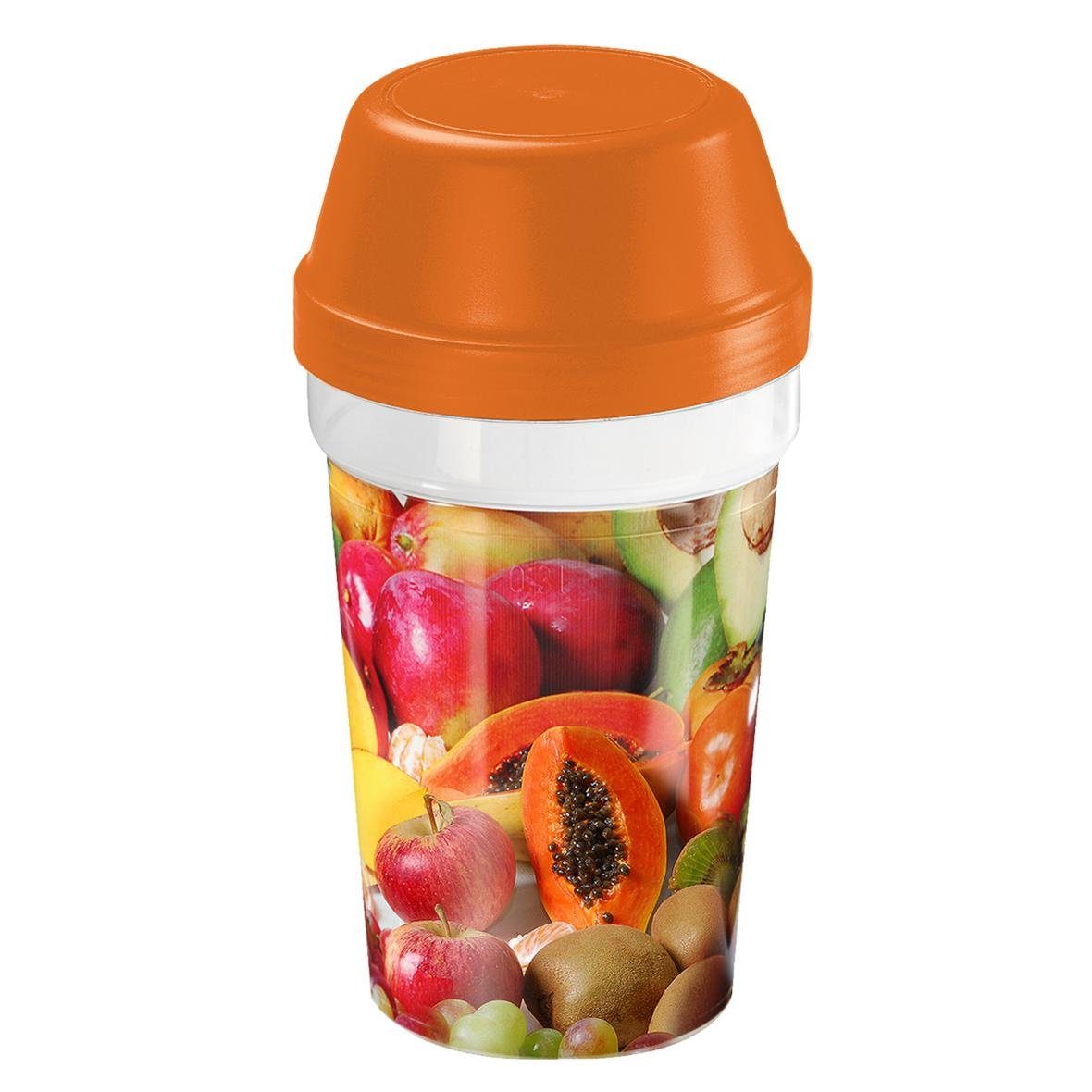elasto Protein Shaker MULTI auslaufsicherer Fitness shaker 300 ml mit Deckel, Shaker für Eiweiß- & Sportgetränke, BPA-frei, einfache Reinigung