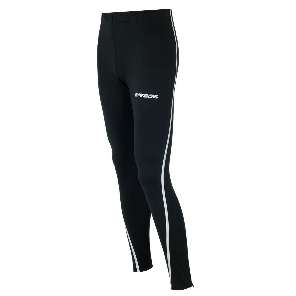 M Dry XXL & Kompressionswirkung, » Airtracks Lang schwarz-silber XXXL Laufhose Funktion, « L Tech Herren Quick Sporthose Lauftights Air mit Xl S