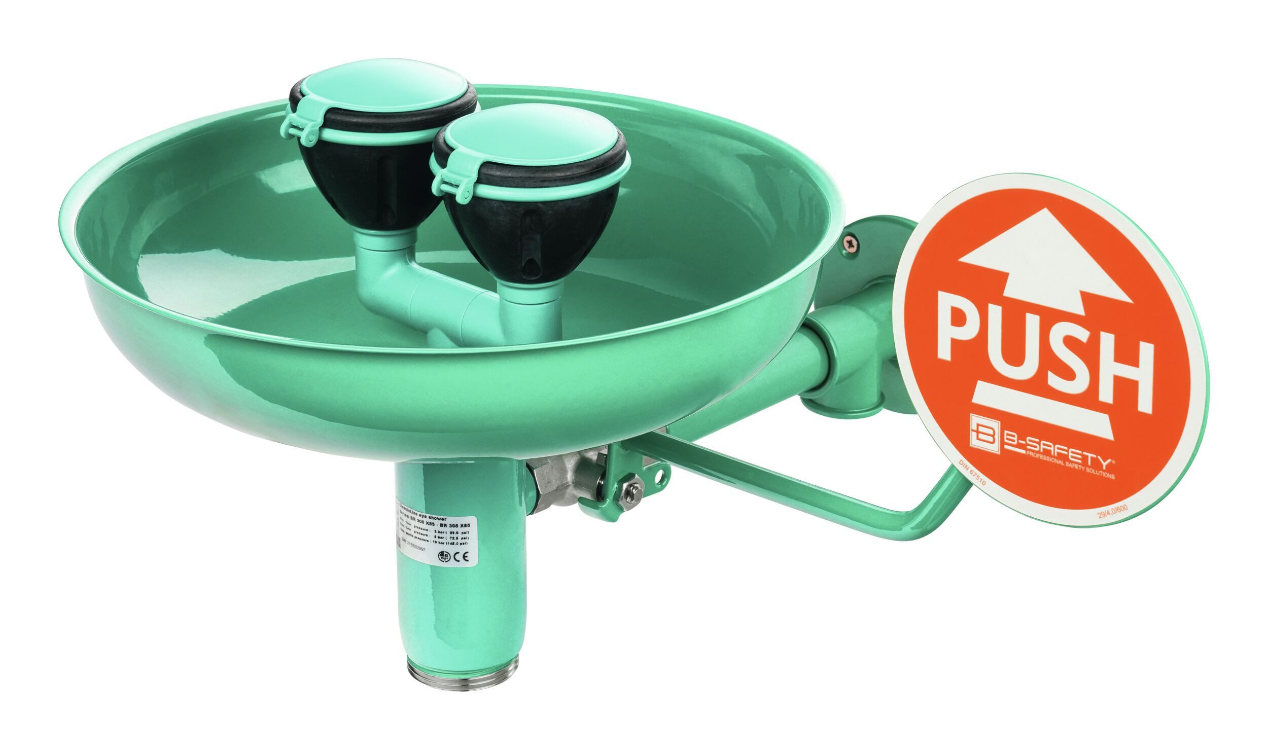 B-Safety Erste-Hilfe-Set, Sicherheits-Augendusche, Auffangbecken