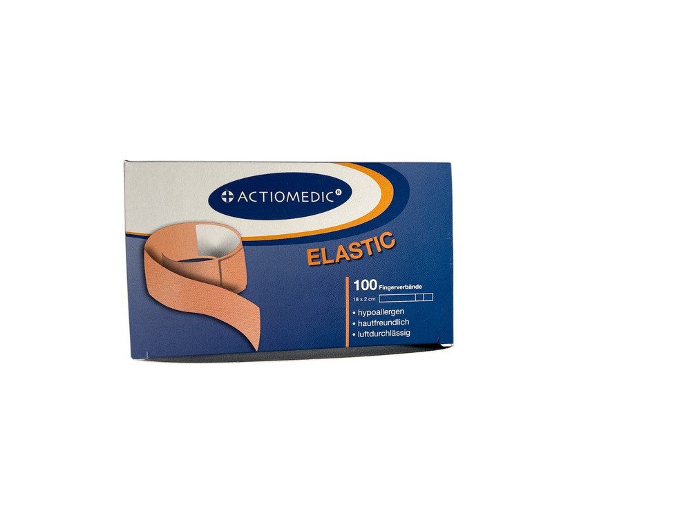 GRAMM medical Erste-Hilfe-Set ACTIOMEDIC® ELASTIC Fingerverband Pack à 100 Stück - 18 x 2 cm