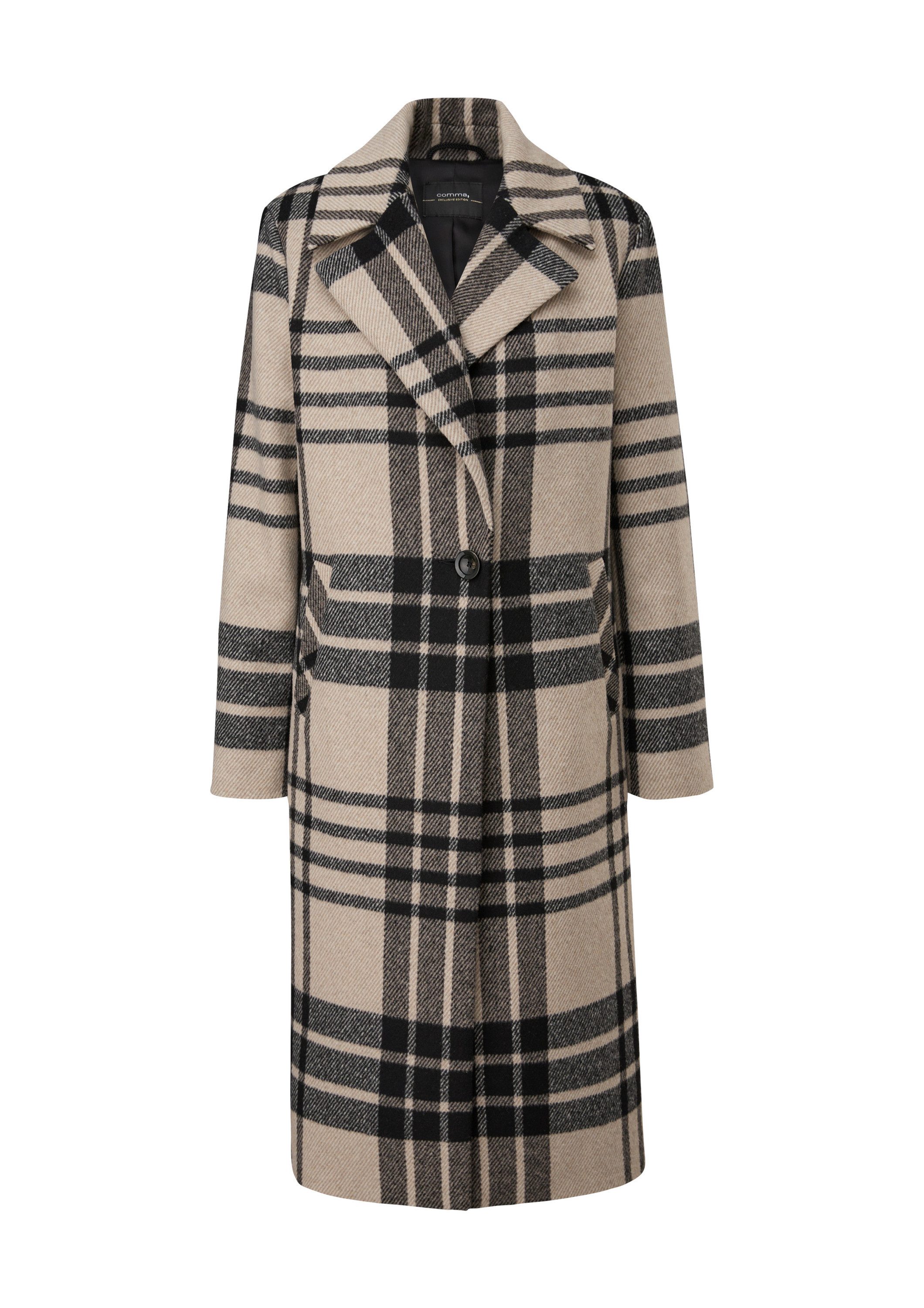 comma Funktionsmantel Outdoor-Mantel Mantel aus Wollmix günstig online kaufen