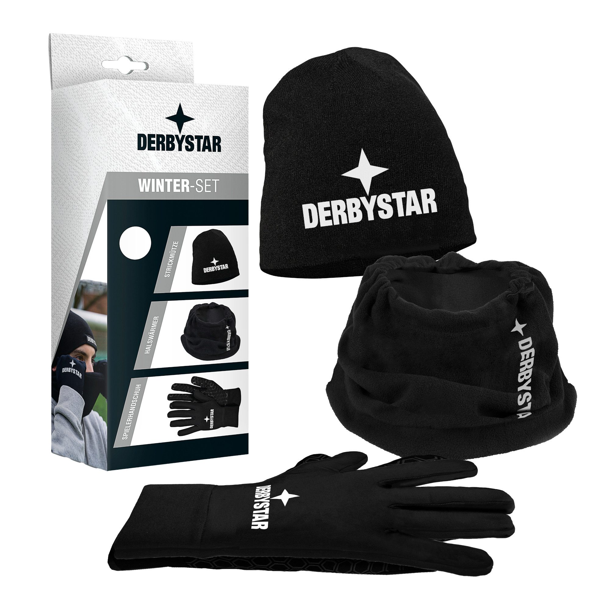 Derbystar Trainingshandschuhe Derbystar Fussball Winter-Set v22 günstig online kaufen