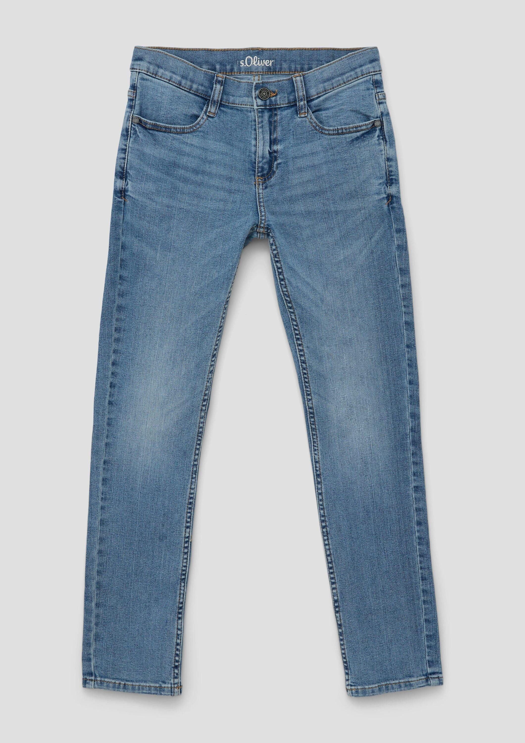 s.Oliver Slim-fit-Jeans Jeans-Hose SEATTLE Jeans Seattle / Regular Fit / Mid Rise / Slim Leg