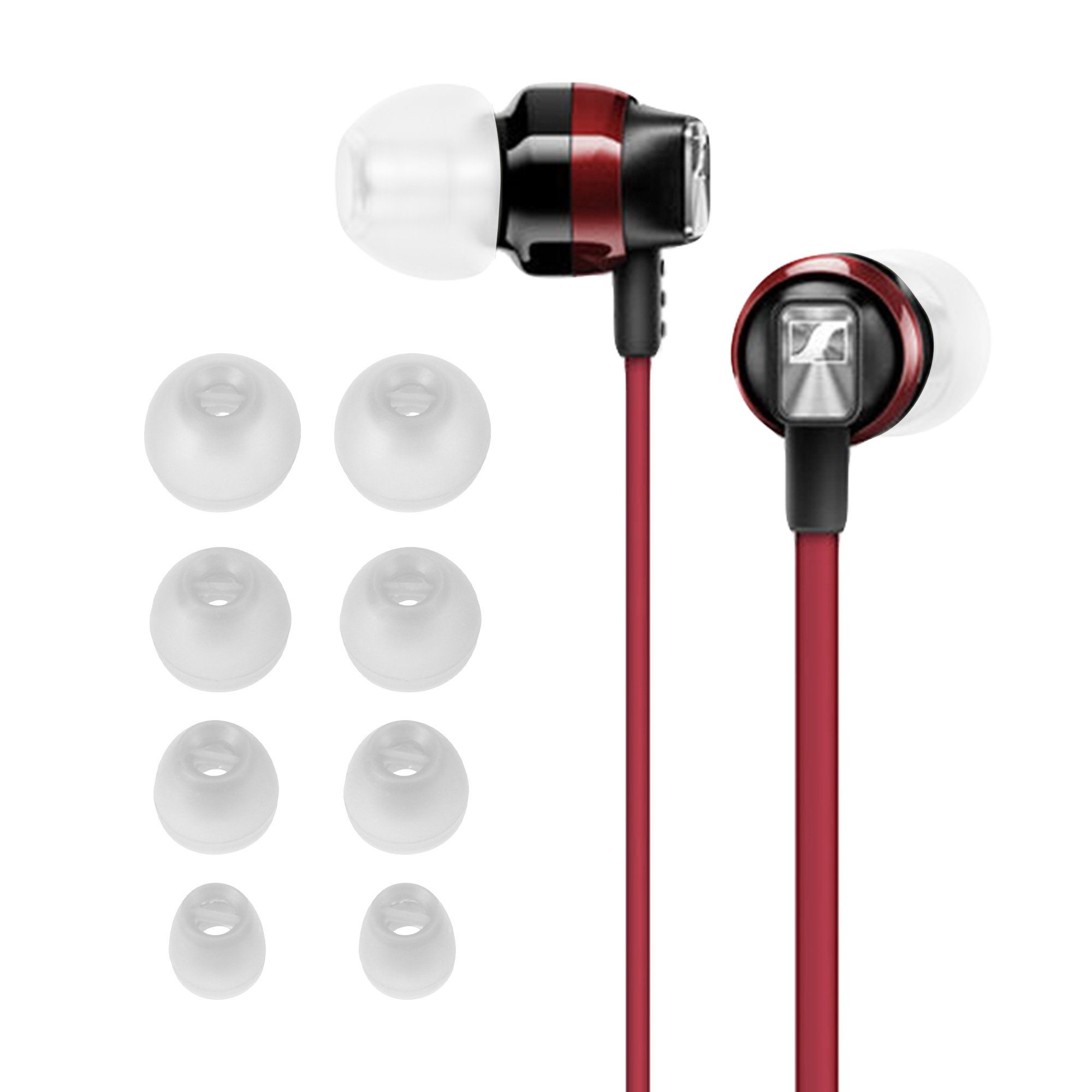 / Sennheiser Headphones), CX Ohrstöpsel / Ohrpolster (4 In-Ear für Silikon 300S Größen 300S 6.00BT - / Ersatzpolster Momentum CX CX für In-Ear / Ersatz 6.00BT kwmobile für CX 8x geeignet Sennheiser Sennheiser