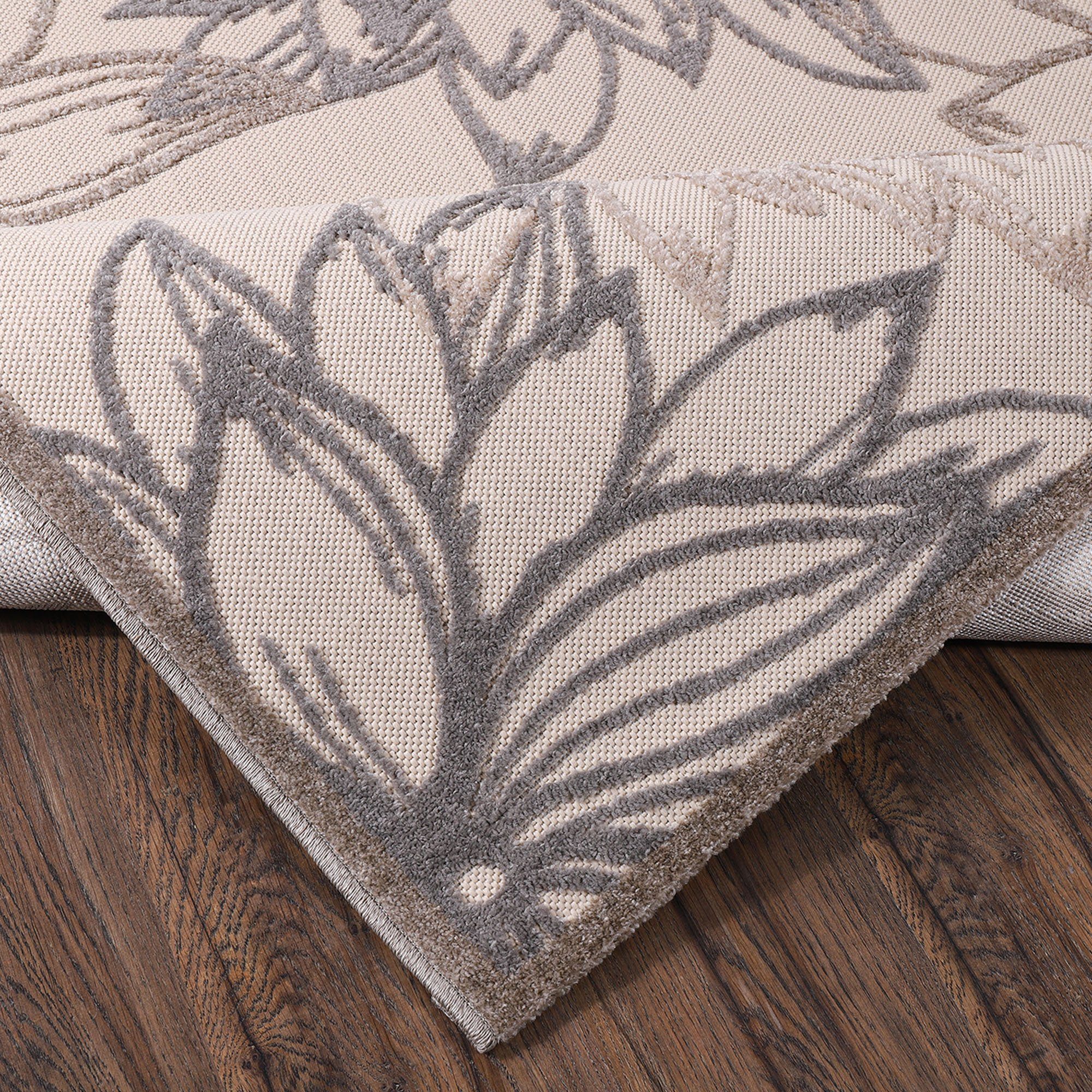 Sanat Teppich Floral 2 Outdoor, auch als Läufer und rund, rechteckig, Höhe: 6 mm, In- und Outdoor geeignet, Blumen, Balkon, Terrasse, Außenbereich – Bild 4 von 5