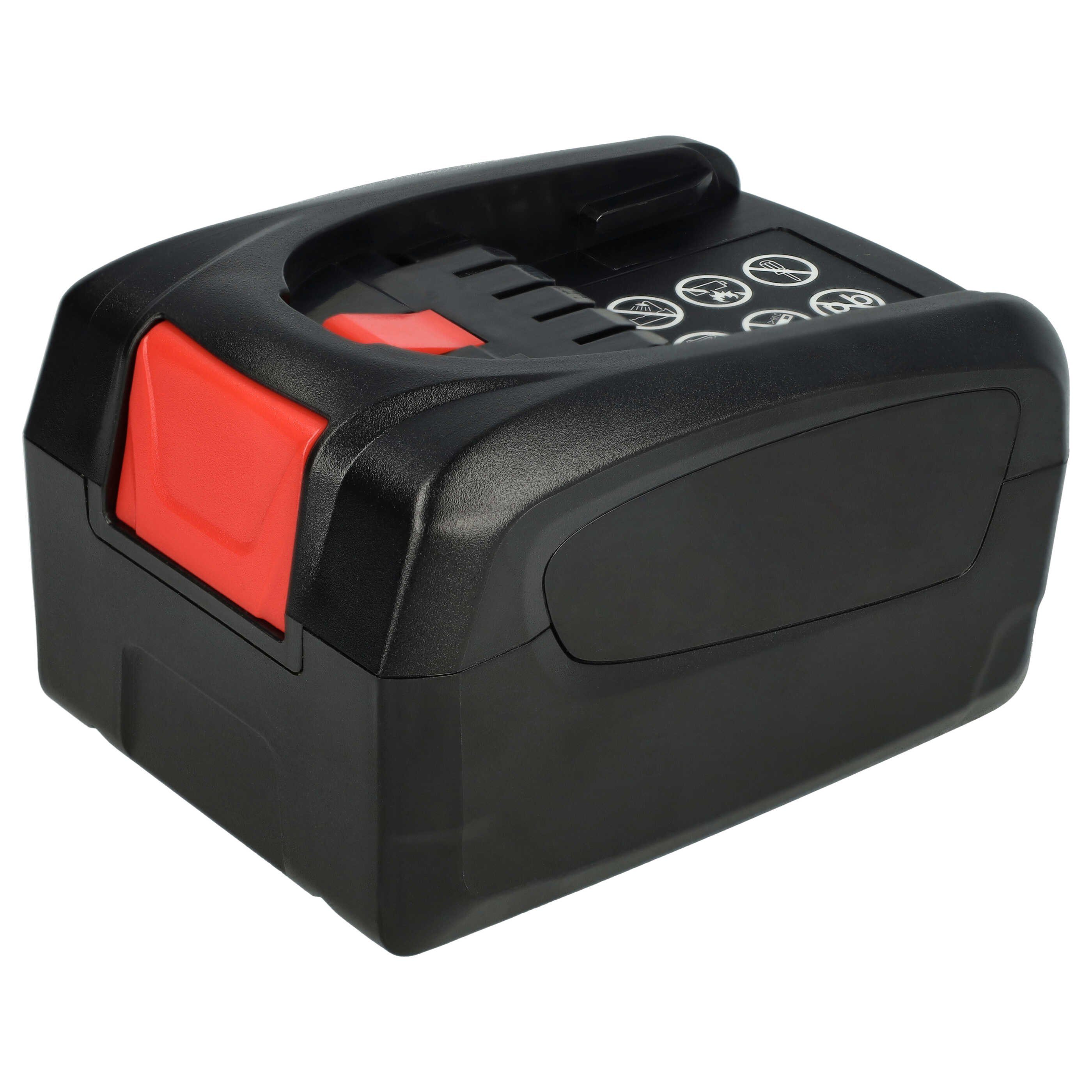 vhbw Akku passend für Bosch Easygrasscut Easymower 18V-32-200, 18V-26, Akku Akku Li-Ion 5000 mAh (18 V, 1 St), Leistungsfähiger Austausch-Akku für Werkzeug Powertools wie