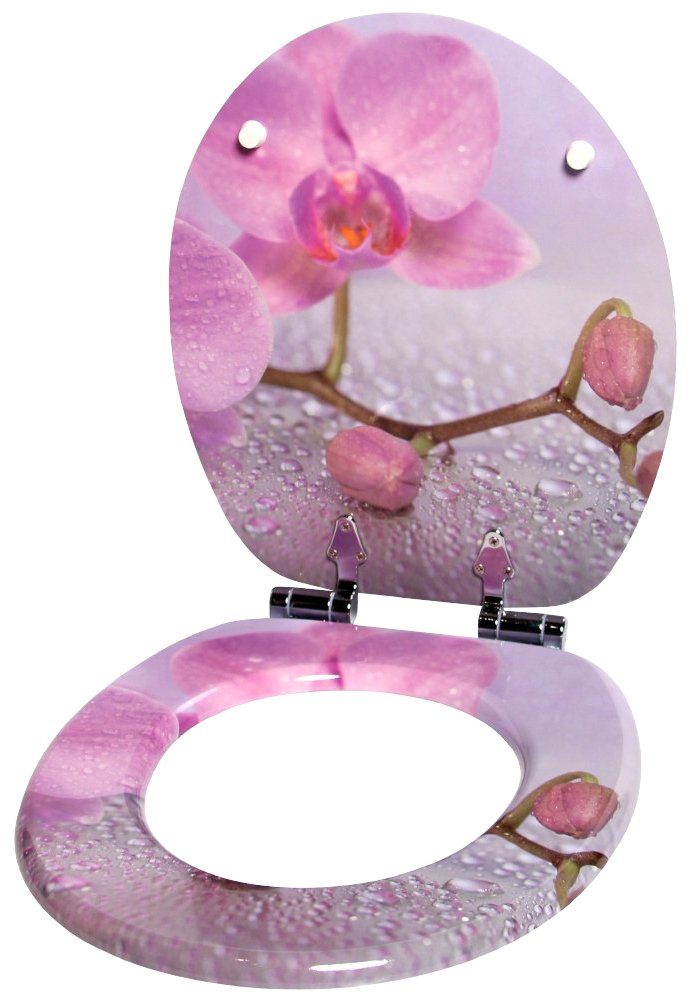 Sanilo WC-Sitz Blooming, mit Absenkautomatik