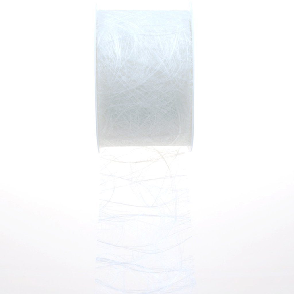 Deko AS Tischläufer Sizoweb Tischband-Hussenband-sahneweiß-7,9 cm breit-50 Meter auf der R