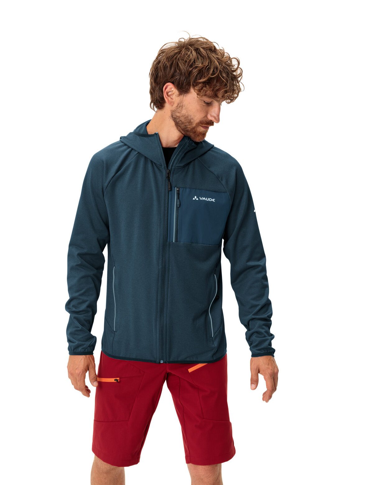 VAUDE Fleecejacke MEN'S TEKOA FLEECE JACKET II für Sport- und Outdoormode, mit Kapuze