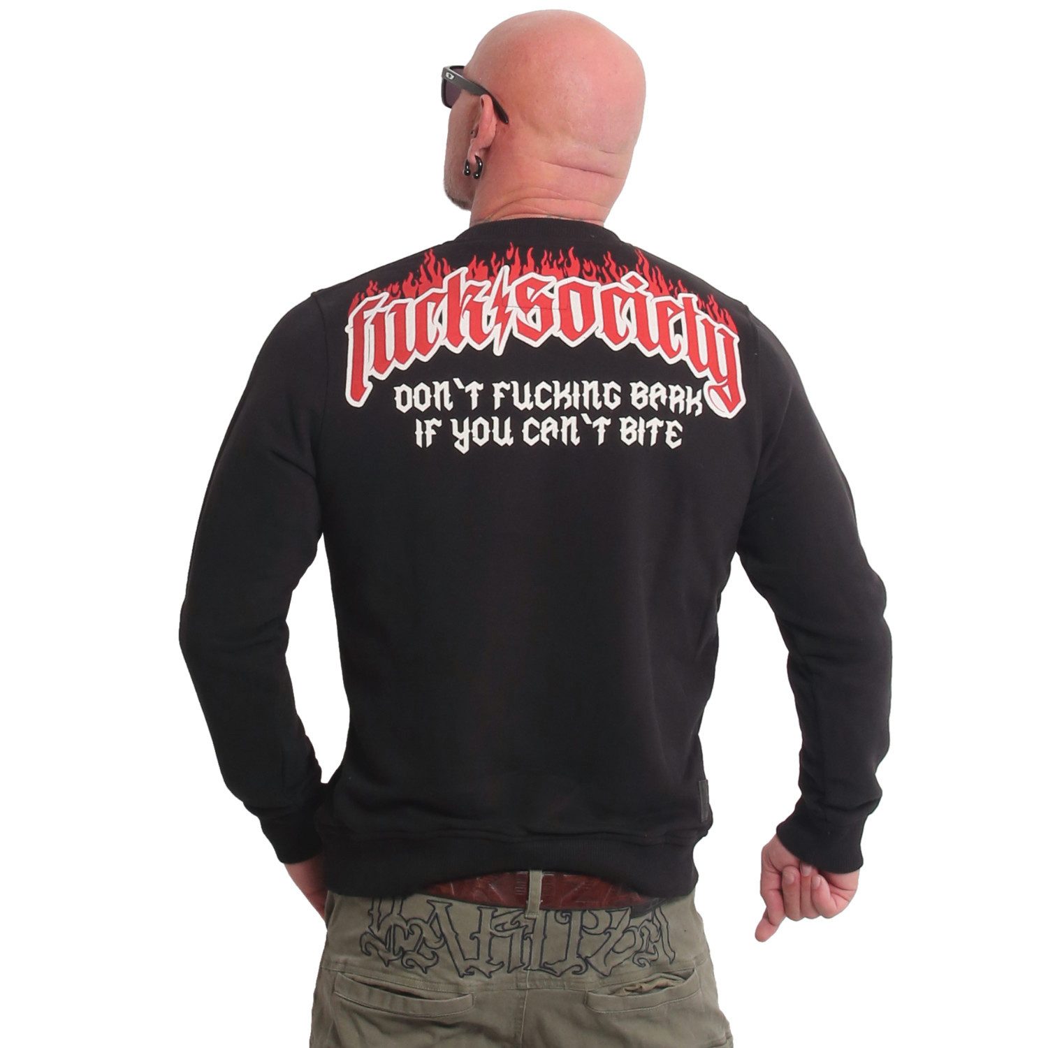 YAKUZA Sweatshirt Fck Society günstig online kaufen