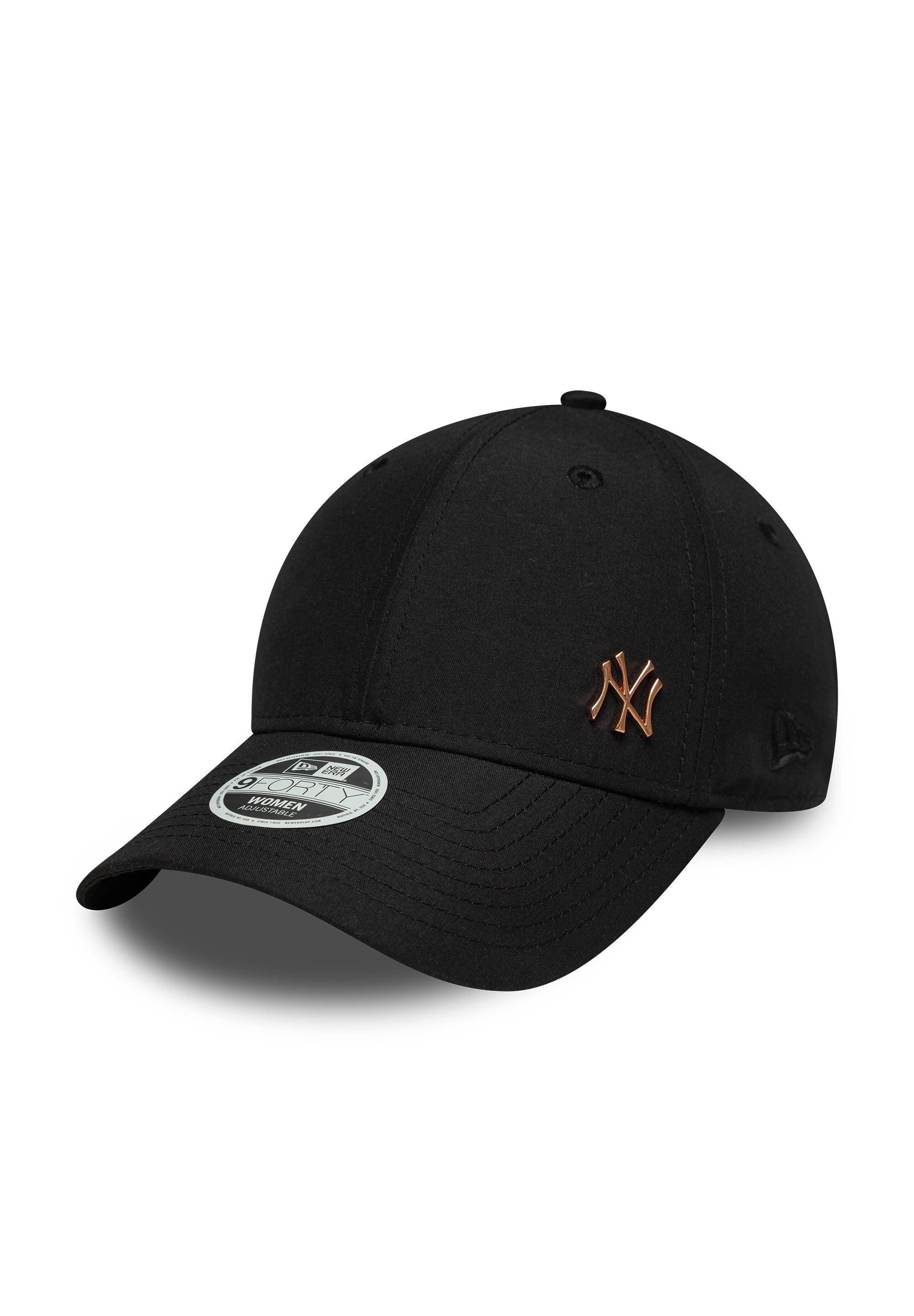 Baseball Cap New York Yankees New Era MLB Flawless 9Forty Women Cap Schwarz