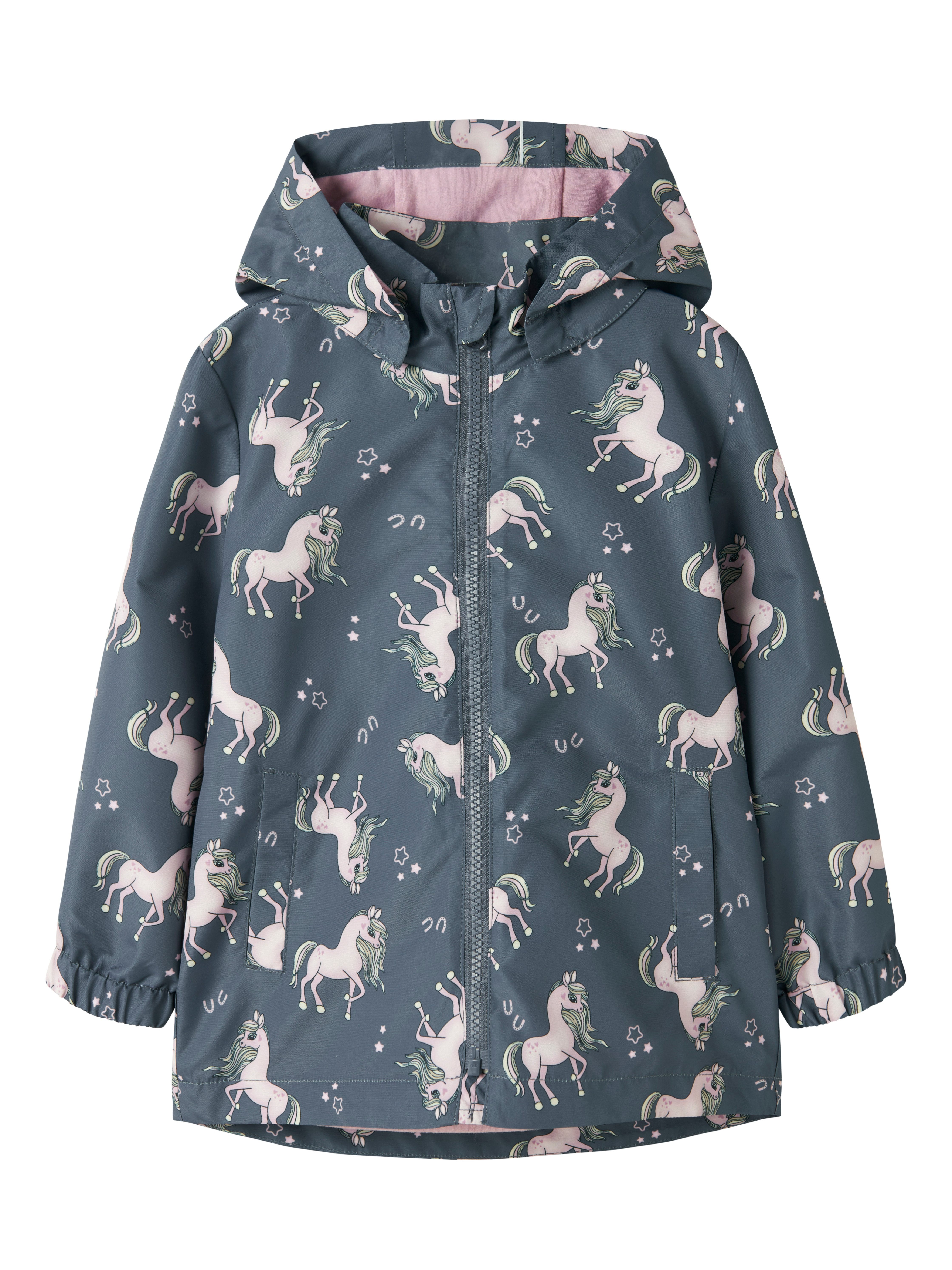 Name It Outdoorjacke NMFMAXI JACKET LI AOP NOOS