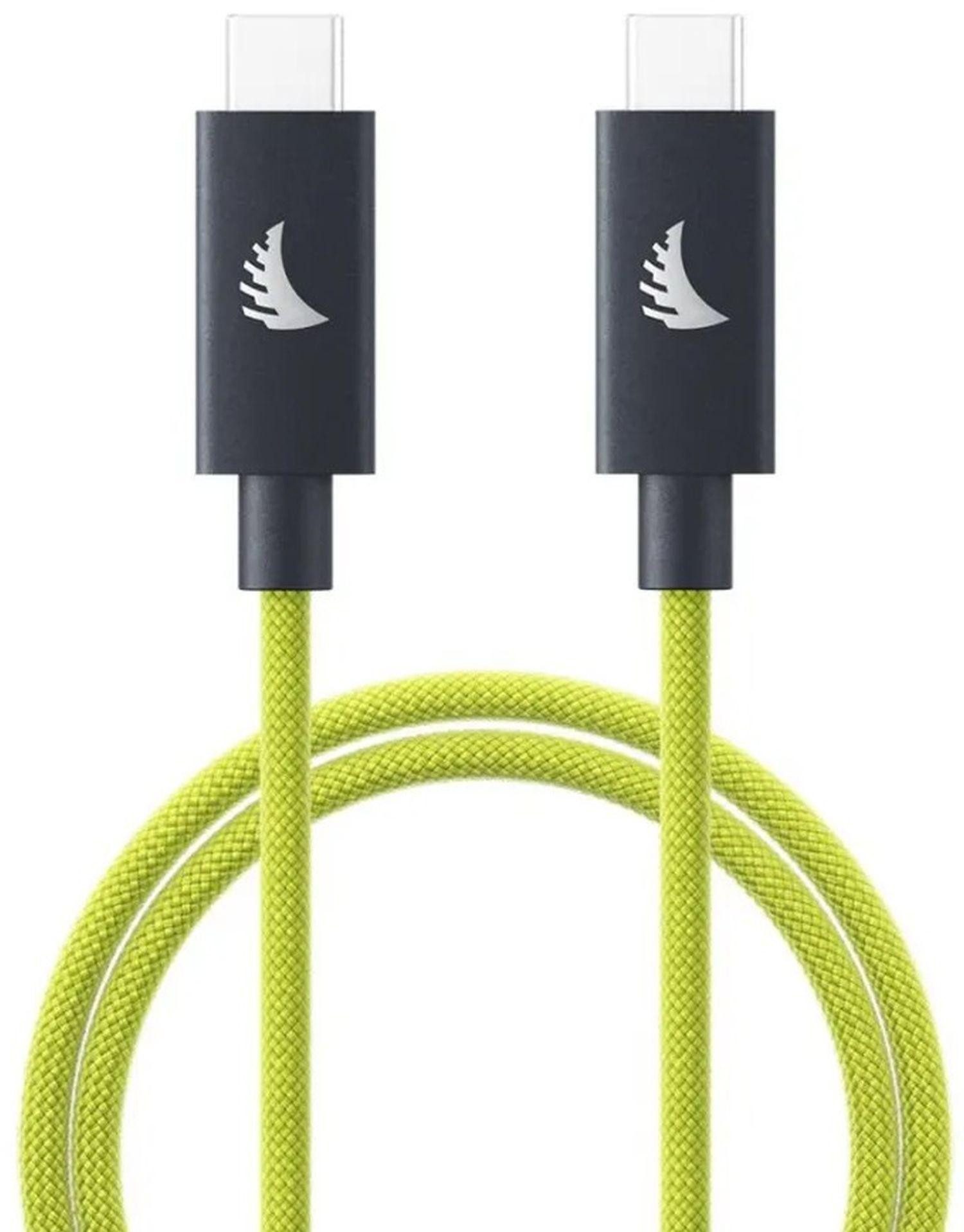 Angelbird USB-C 4.0 Solid Flex™ Kabel Lime 32cm Objektivzubehör