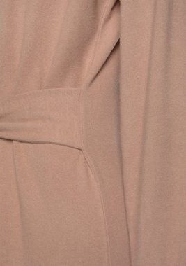 LASCANA Strickkleid -Loungekleid mit Taillengürtel, Loungewear