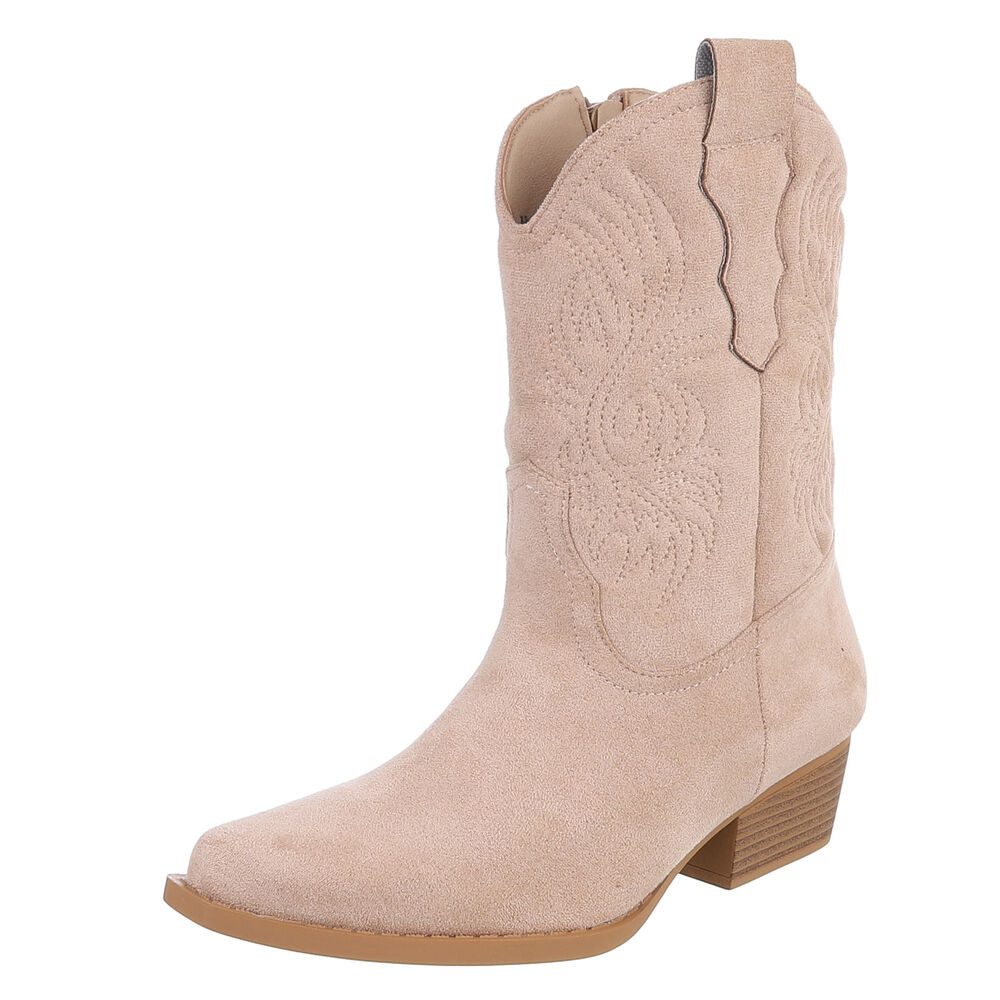 Ital-Design Modische Cowboy-Stiefel mit komfortablem Innenfutter günstig online kaufen