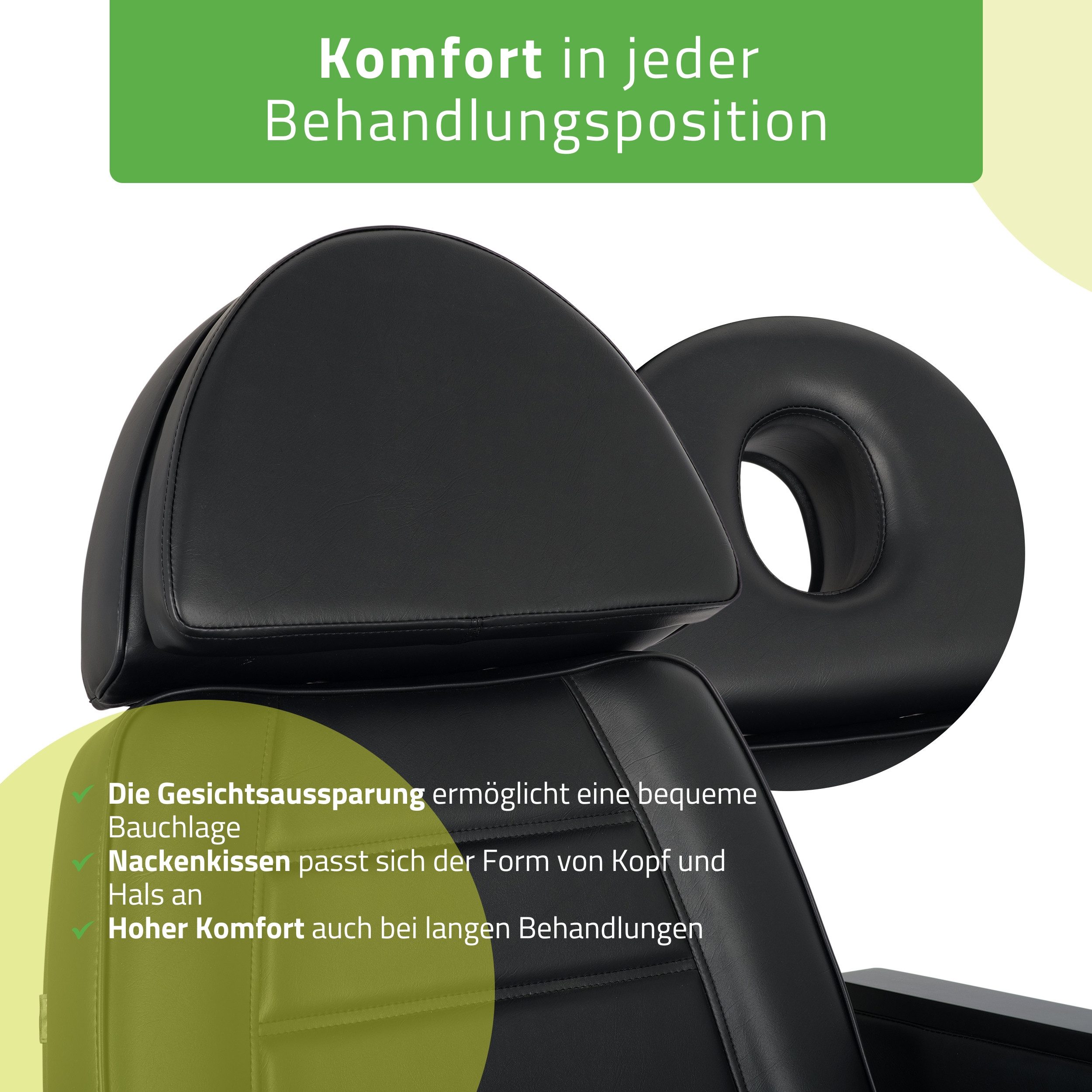 Habys Massageliege Leo PRO 4 Kosmetikliege Kosmetikstuhl Elektrisch