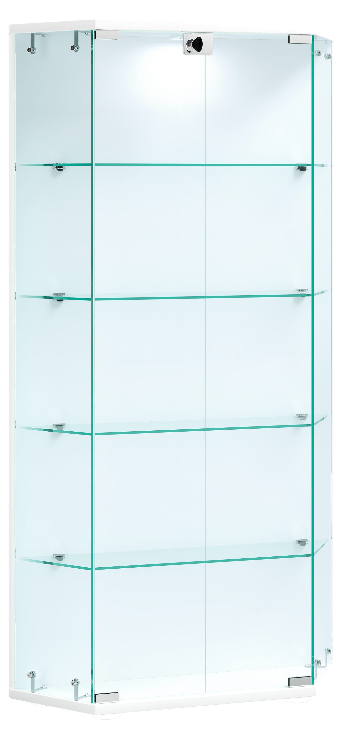 VCM Hängevitrine Wandvitrine Hängevitrine Glasvitrine Benila L