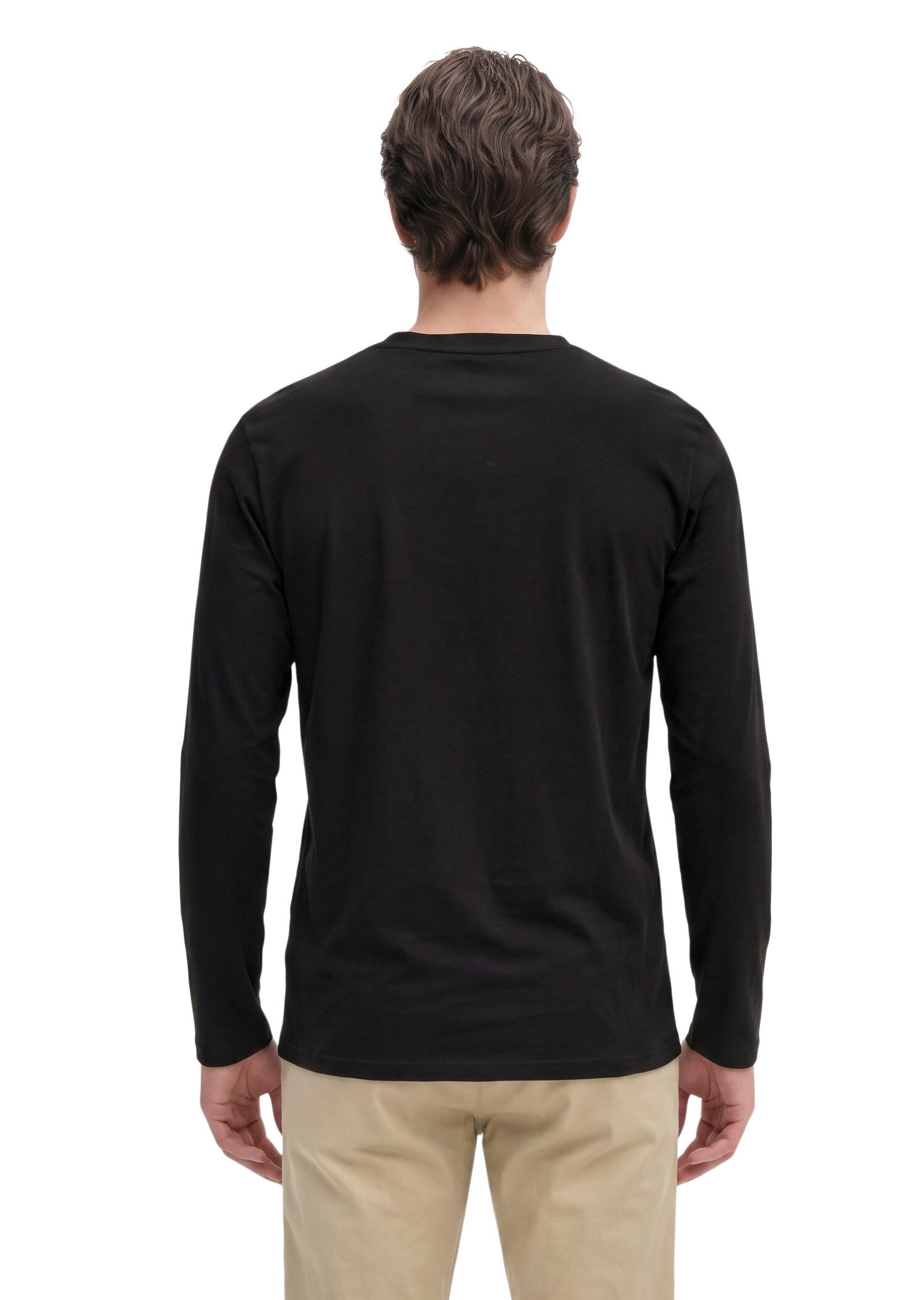 Marc O'Polo Langarmshirt aus reiner Bio-Baumwolle