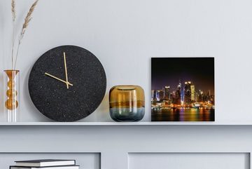 OneMillionCanvasses® Leinwandbild New York - Manhattan - Skyline, (1 St), Leinwand Bilder für Wohnzimmer Schlafzimmer