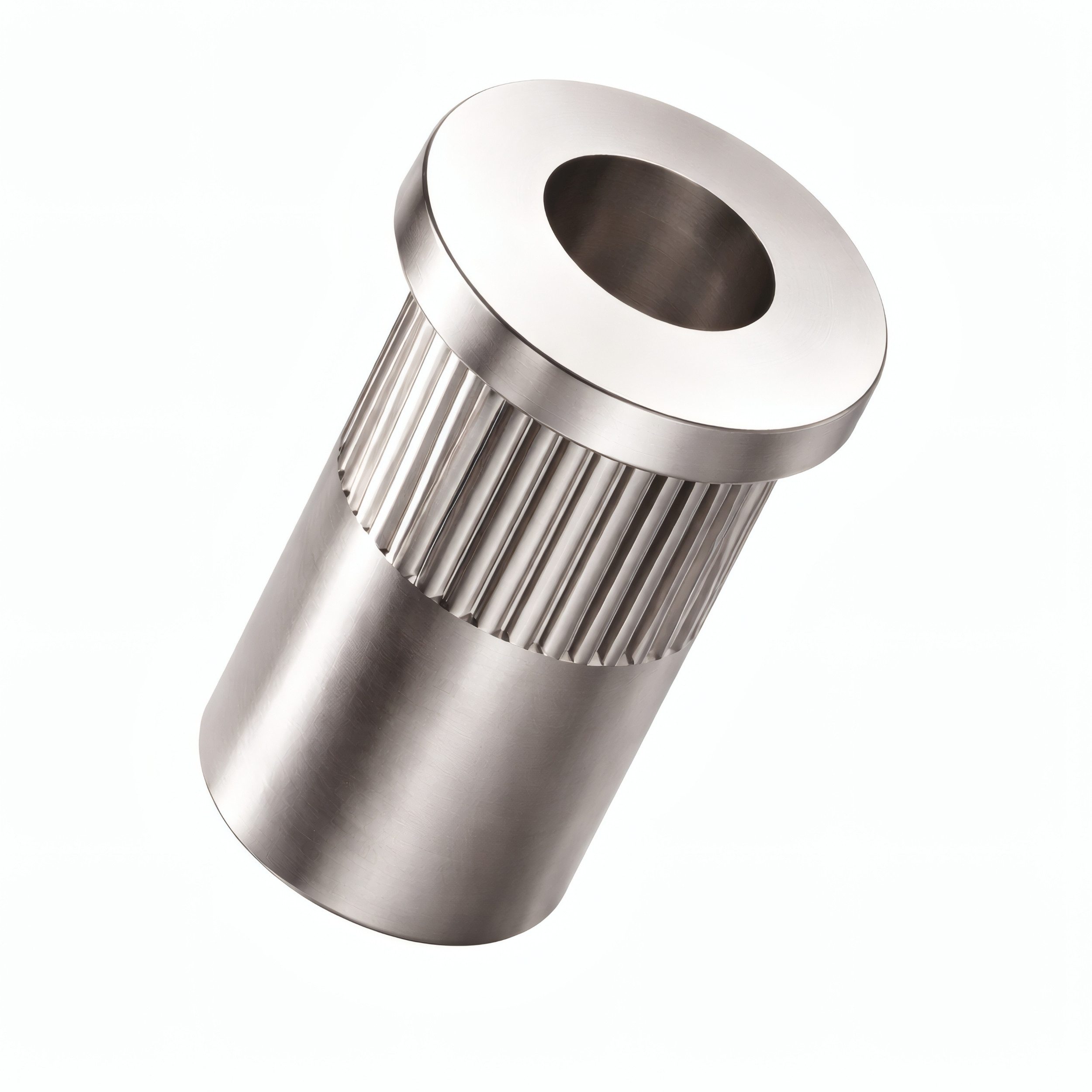 Qualinos Blindniete M8 Doppelstabmattenzaun V2A – Klemmber. 5-7mm für Montage & Reparatur, (Zubehör-Set, 10 St., Spezial-Nietmutter M8 V2A für Zaunbau (5-7mm Klemmbereich), Erweiterter Klemmbereich 5-7mm, Rostfrei, M8 Gewinde