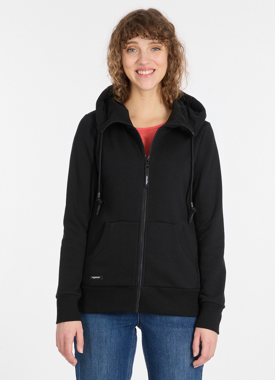 Ragwear Kapuzensweatjacke Damen Neskia Zip
