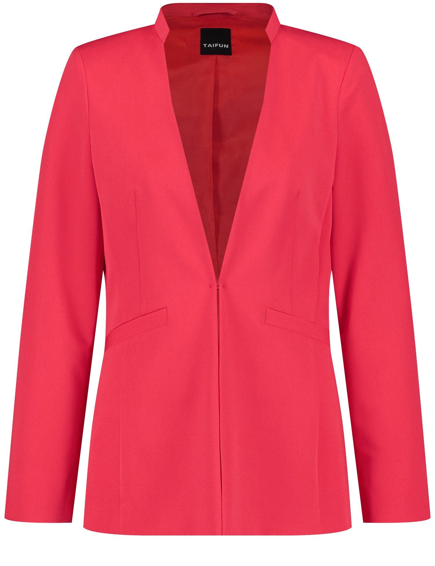 Jackenblazer Feiner Blazer mit Stehkragen