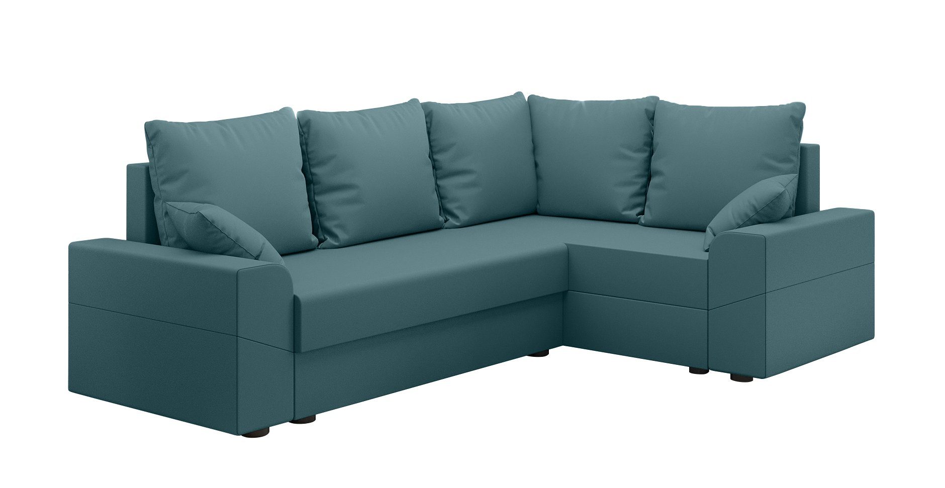 Stylefy Ecksofa Montero, L-Form, Eckcouch, Bettfunktion, Sofa, mit mit Modern Design Sitzkomfort, Bettkasten