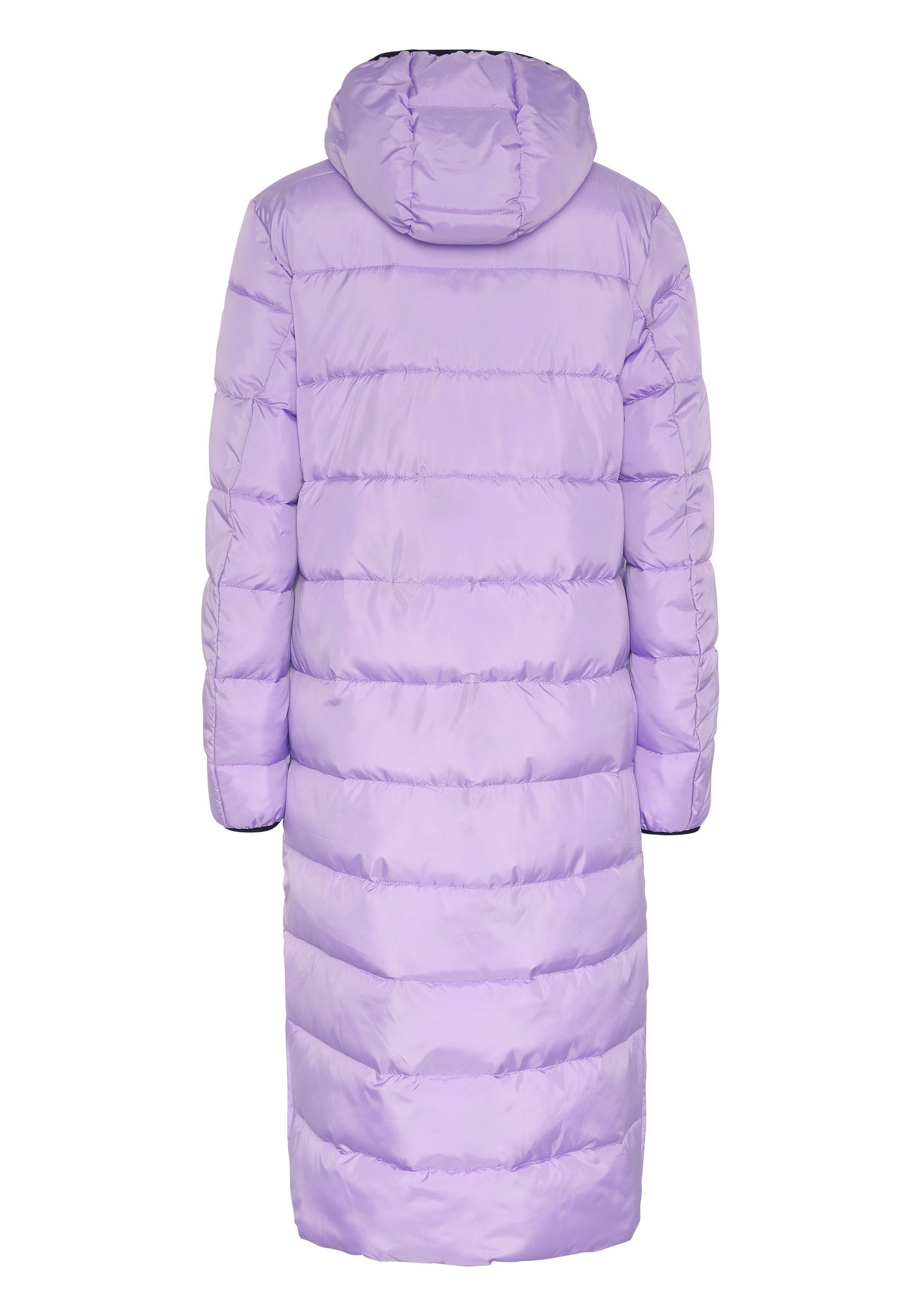 Kapuze Chiemsee im Rose 15-3716 1 Parka Mantel mit Stepp-Look Purple