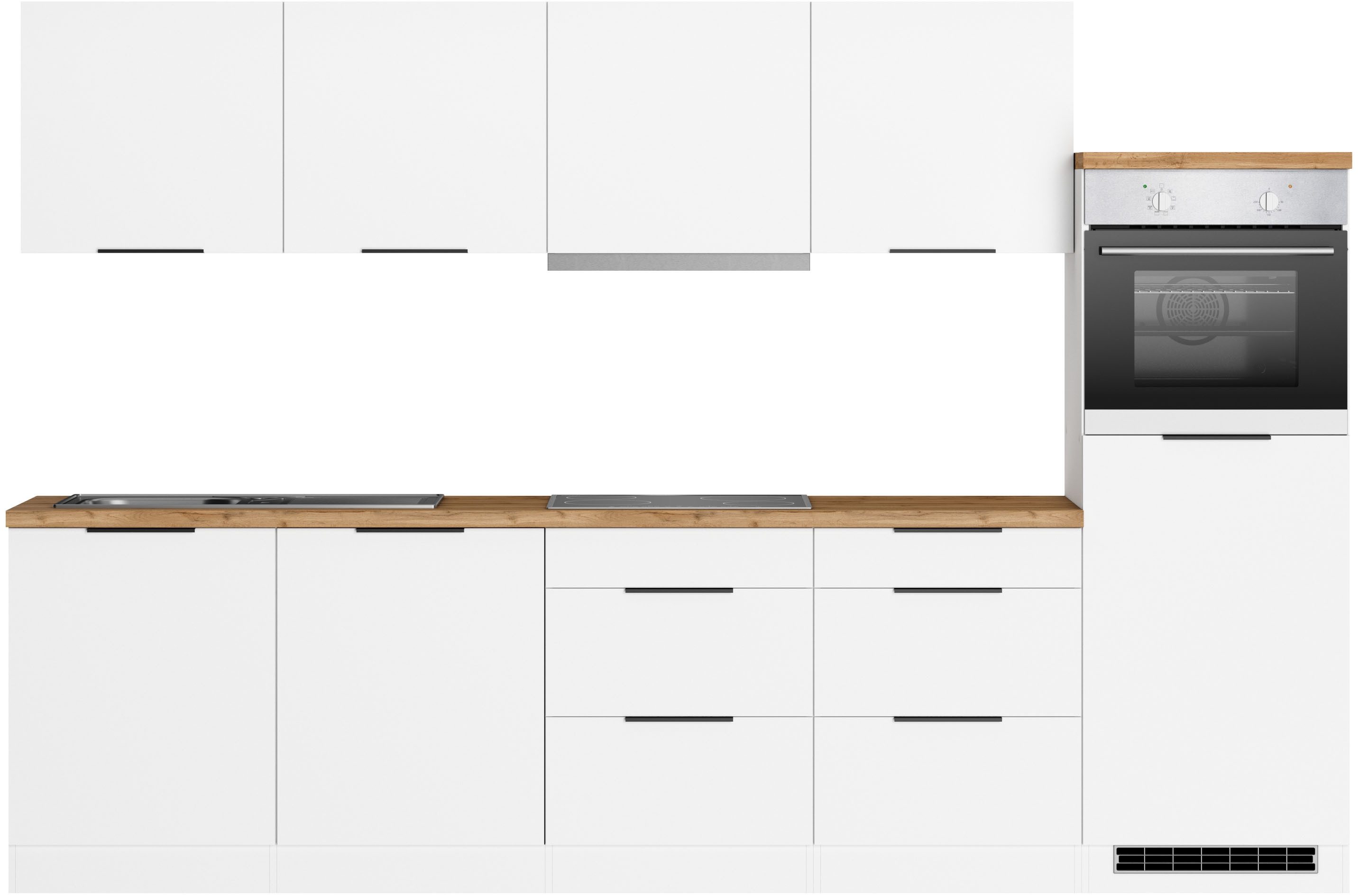 KOCHSTATION Küchenzeile KS-Lagos2, Küche Komplettset, Breite günstig online kaufen
