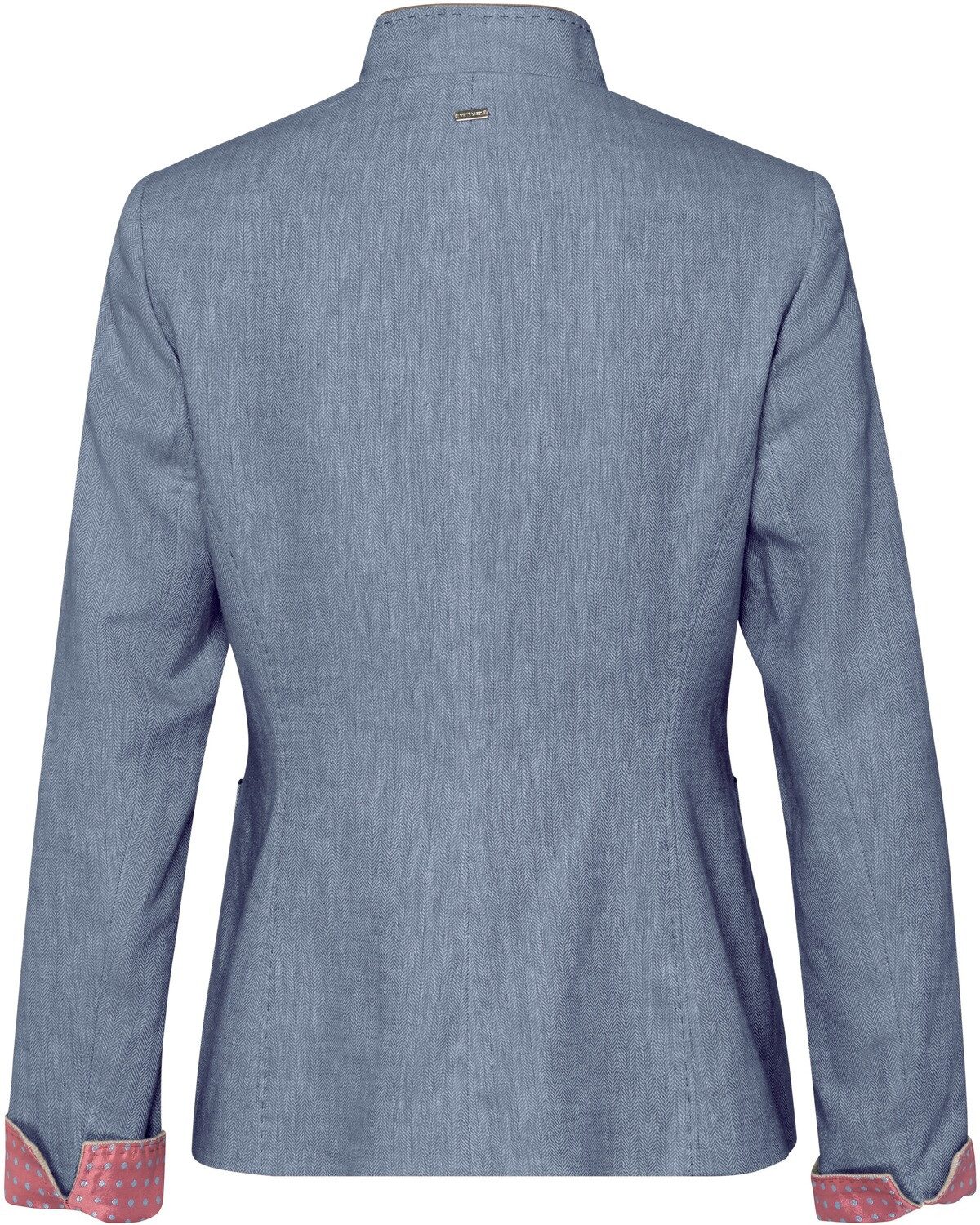 Reitmayer Jackenblazer Fischgrat-Stehkragenjacke günstig online kaufen