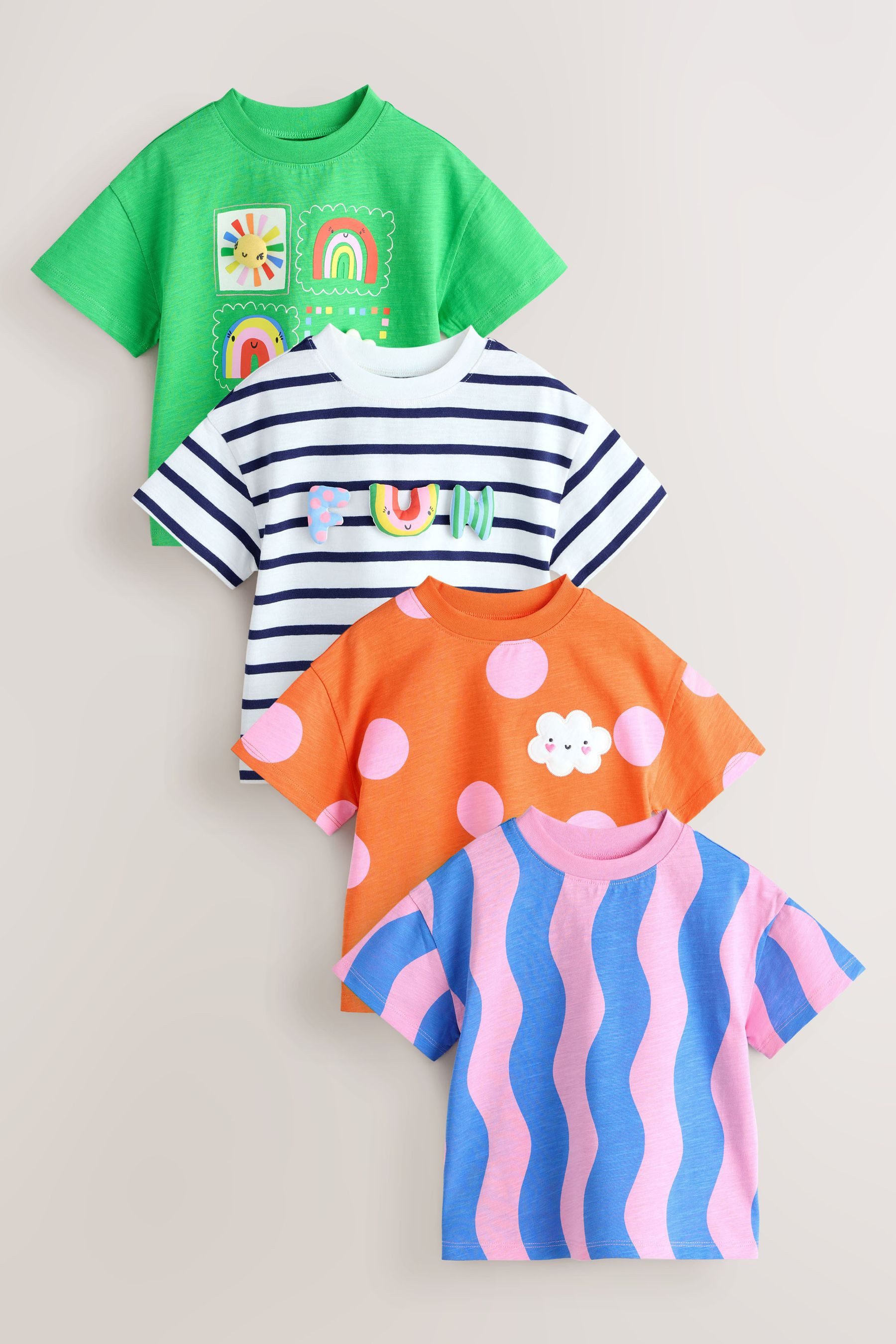 Next T-Shirt 4er-Pack T-Shirts (4-tlg)