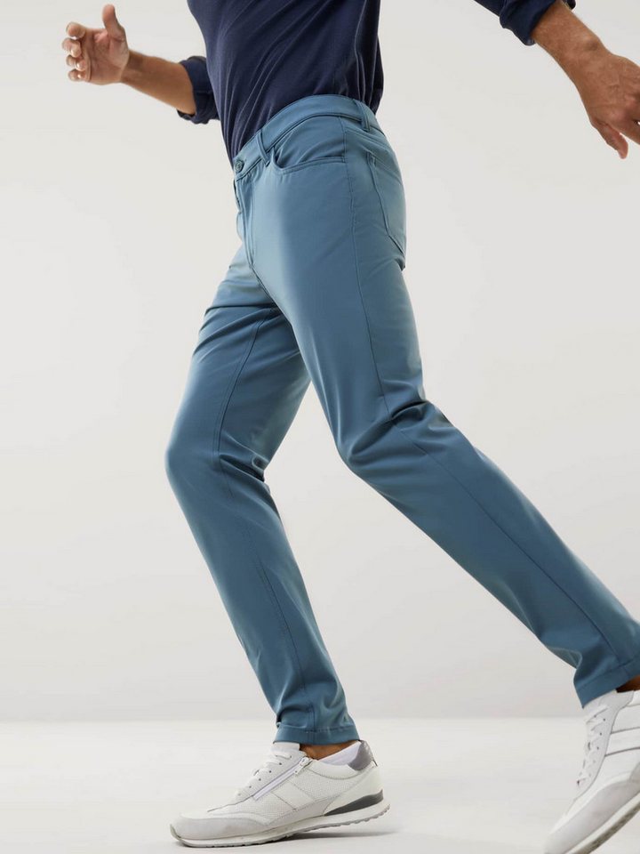 Walbusch 5-Pocket-Hose Herren Modern Fit Five Pocket Hose 360° Stretch knitterfrei, modern, knitterfrei, atmungsaktiv