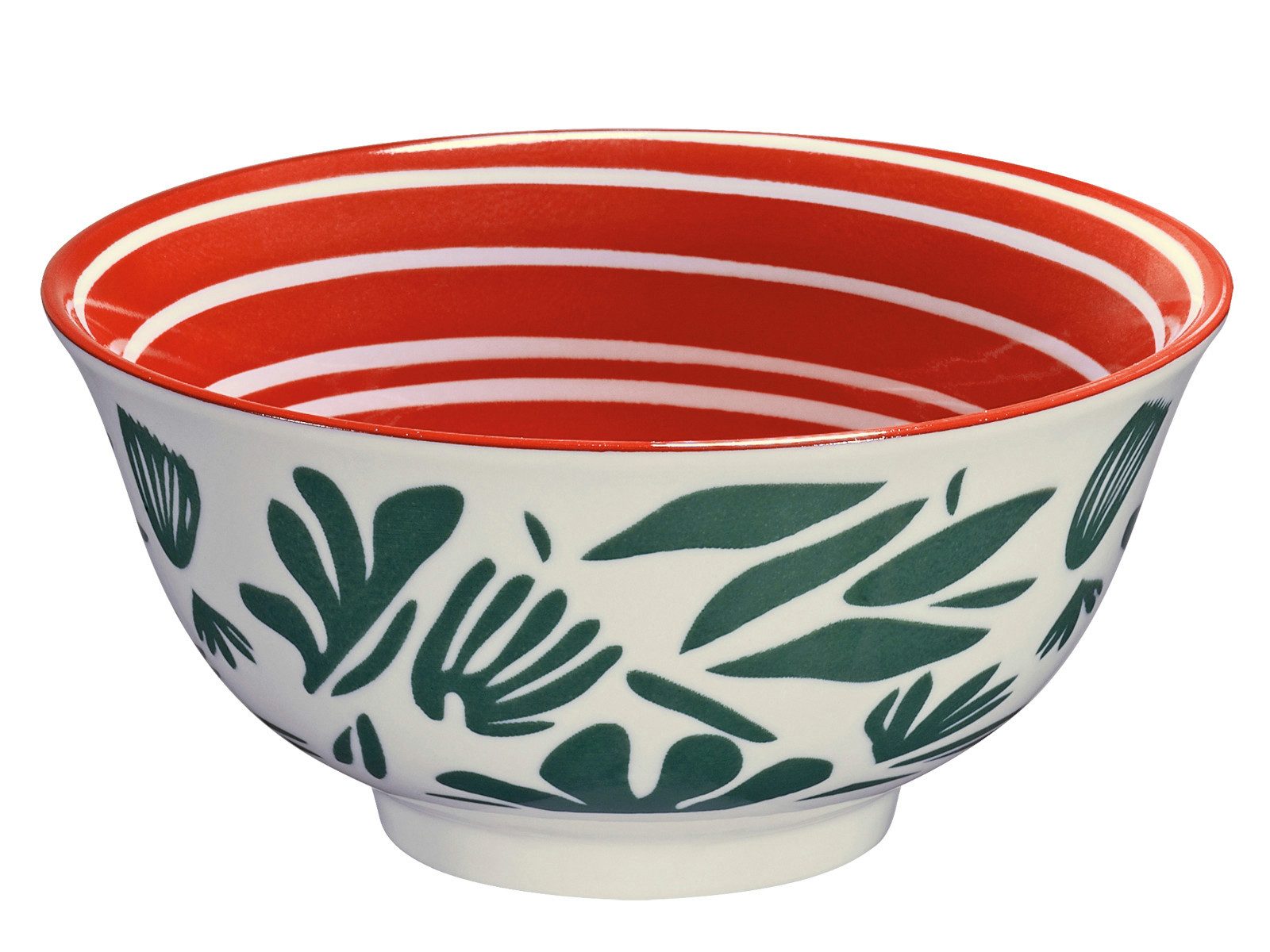 Cilio Schale AMICI Bowl Blätter 15,5 cm, Porzellan, (Bowls)